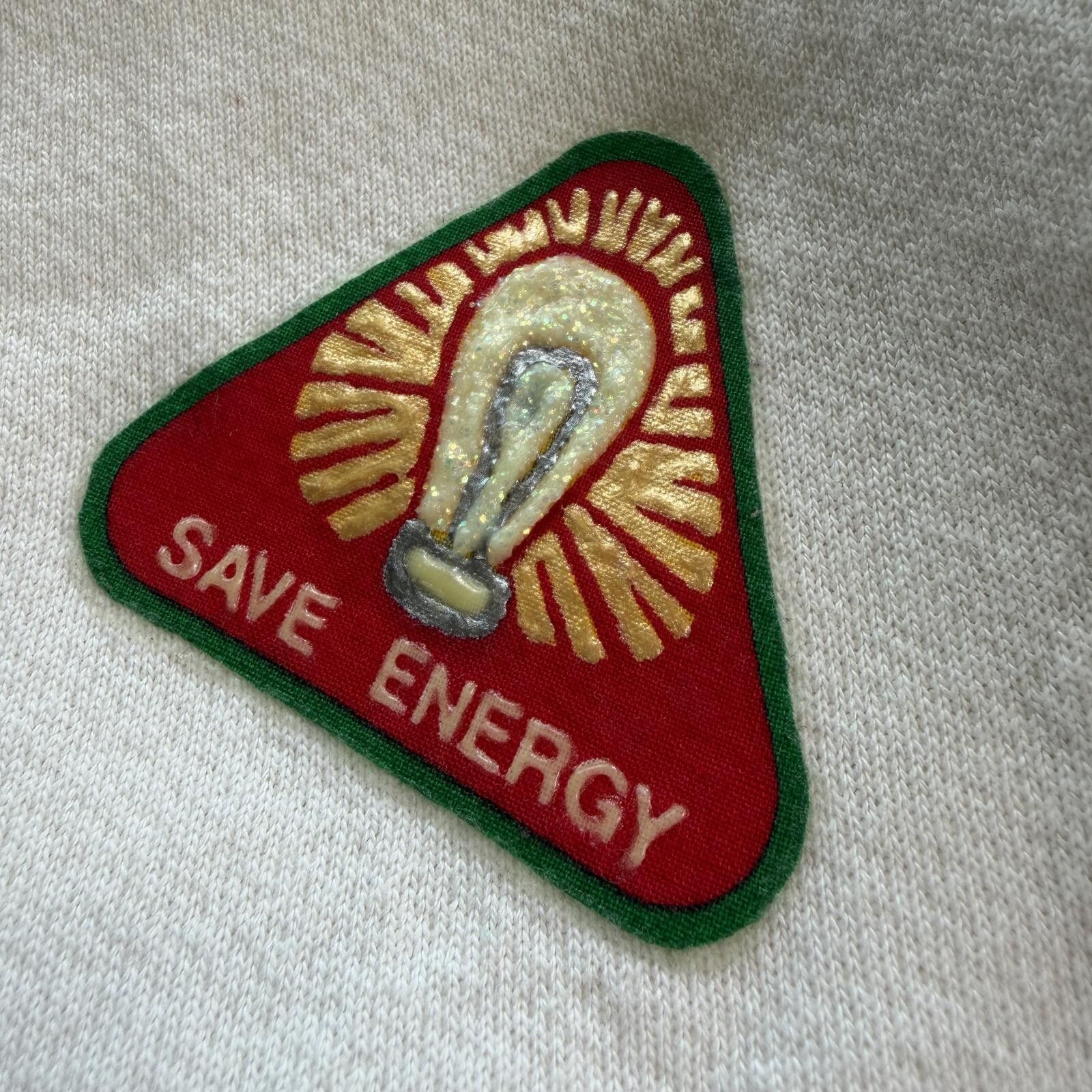 Other Vintage 90s Earth Day Environmentalist Sweatshirt Eco Patch Size US M / EU 48-50 / 2 - 11 Thumbnail