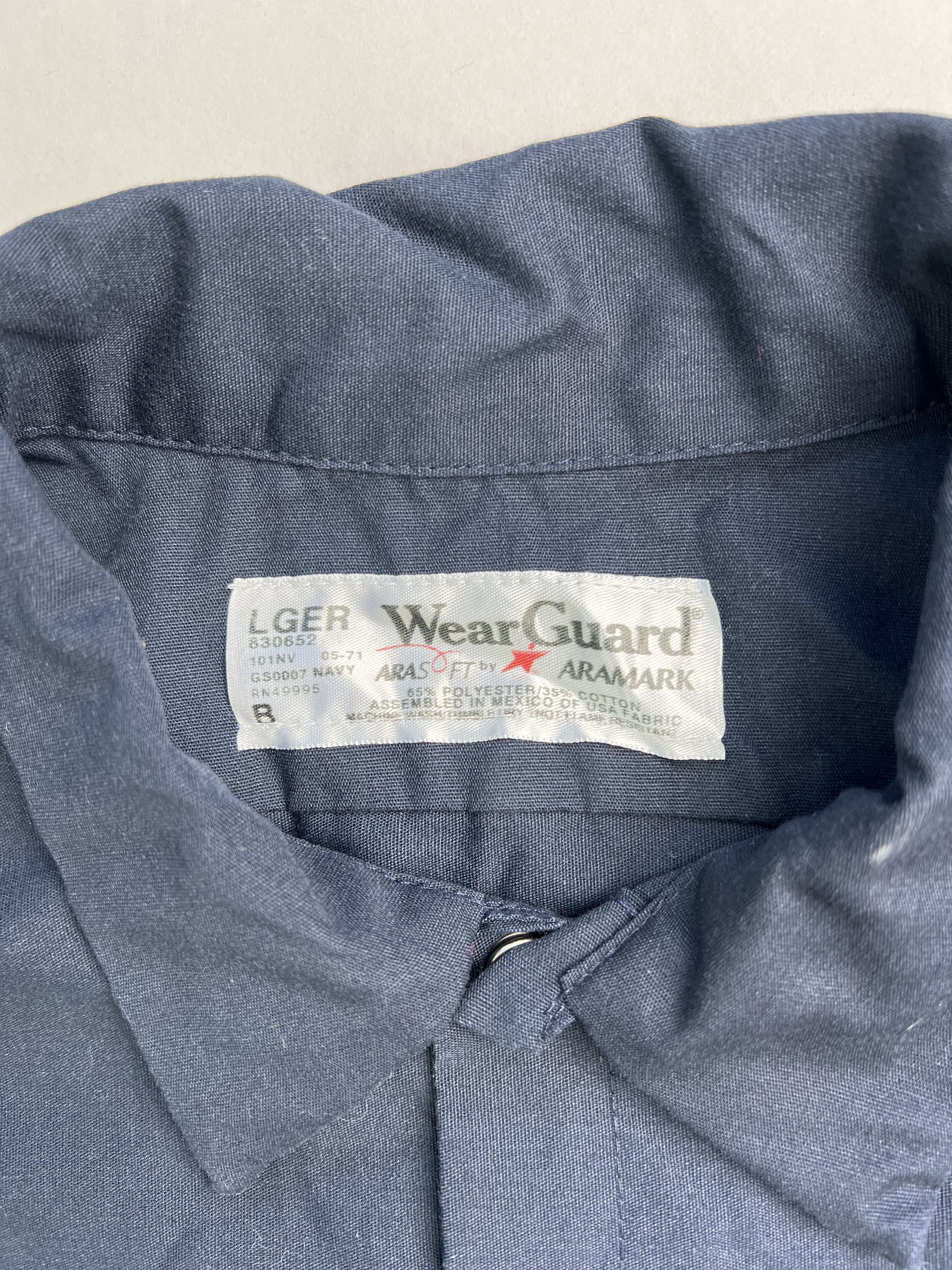 Pepsi Vintage Pepsi Work Shirt Navy Blue Large Size US L / EU 52-54 / 3 - 4 Thumbnail