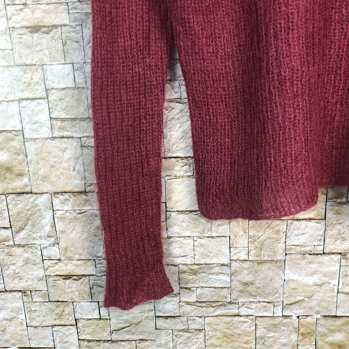 Homespun Knitwear × Japanese Brand Japanese Brand Marron Knitwear crop top vintage #A946 Size M / US 6-8 / IT 42-44 - 7 Thumbnail