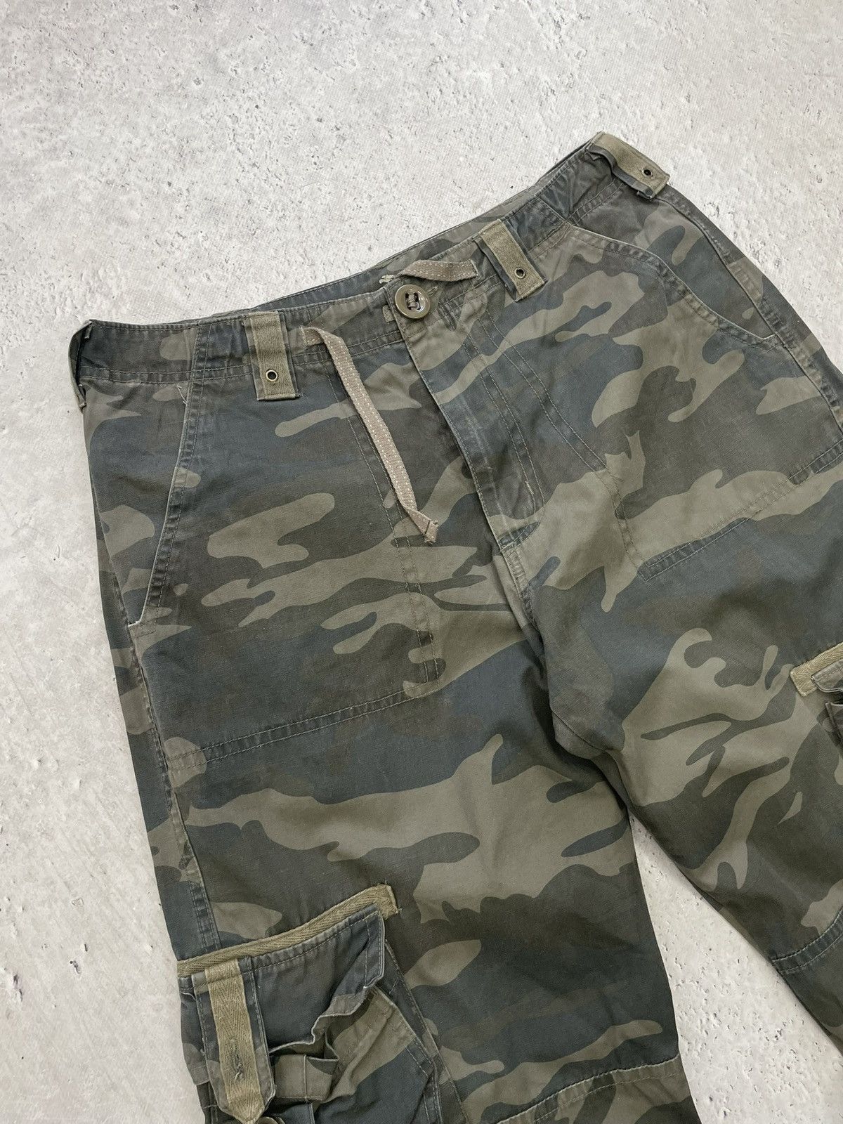 Junya Watanabe Cargo camo baggy wide y2k military pants jeans Size US 32 / EU 48 - 4 Thumbnail