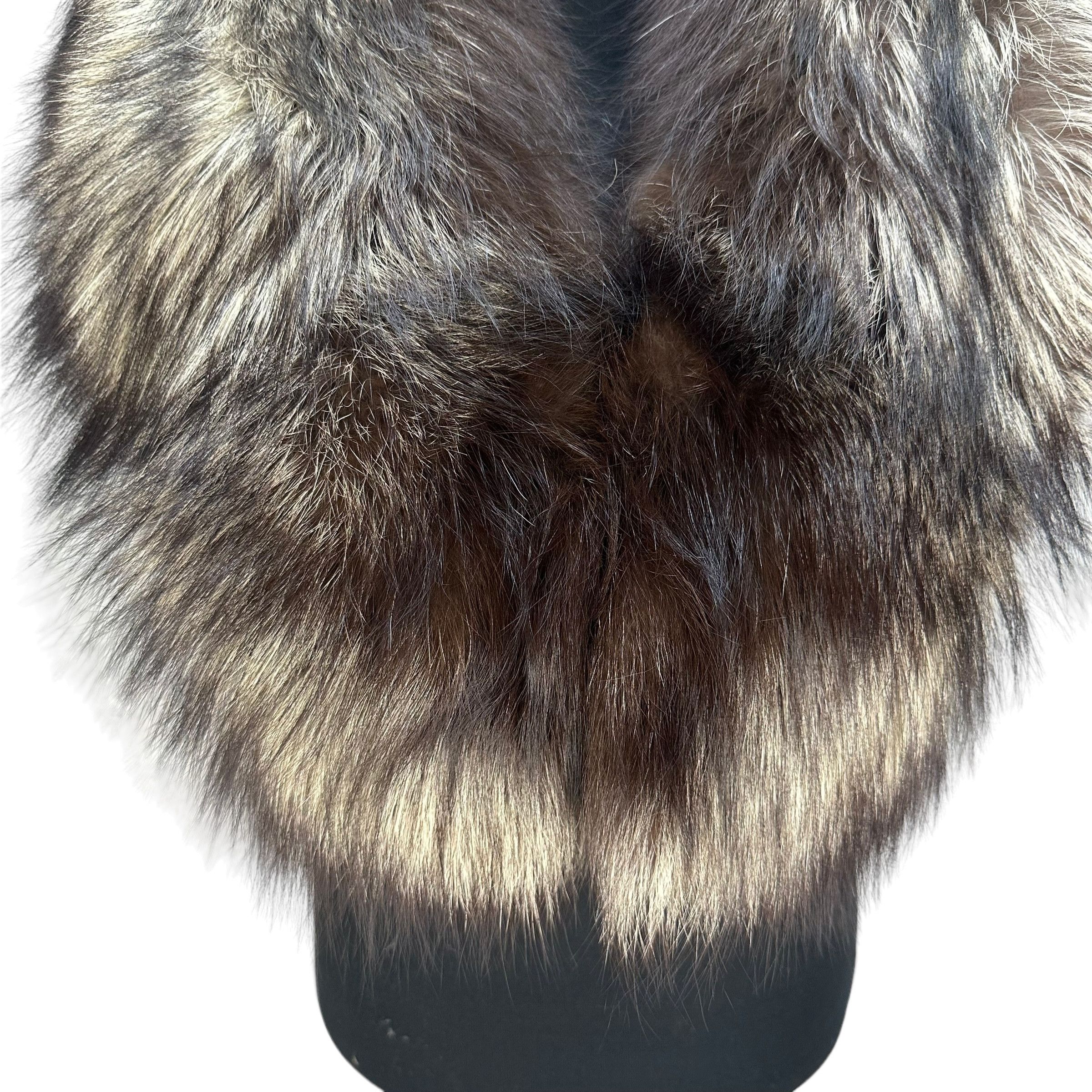 Sagafurs SAGA FOX TRIM BESATZ GARNITURE SHAWL COLLAR WRAP #8941-041 Size ONE SIZE - 6 Thumbnail
