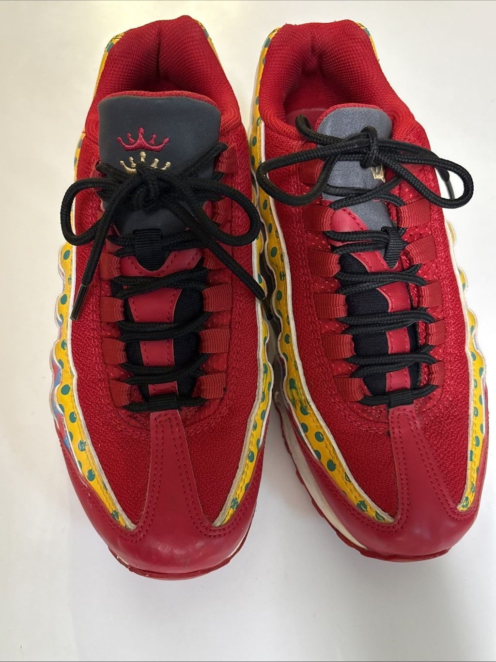 Nike Nike Air Max 95 GS 'Baltimore Home' CI4422-600 size 5.5 Y/W Size US 5.5 / EU 38 - 4 Thumbnail
