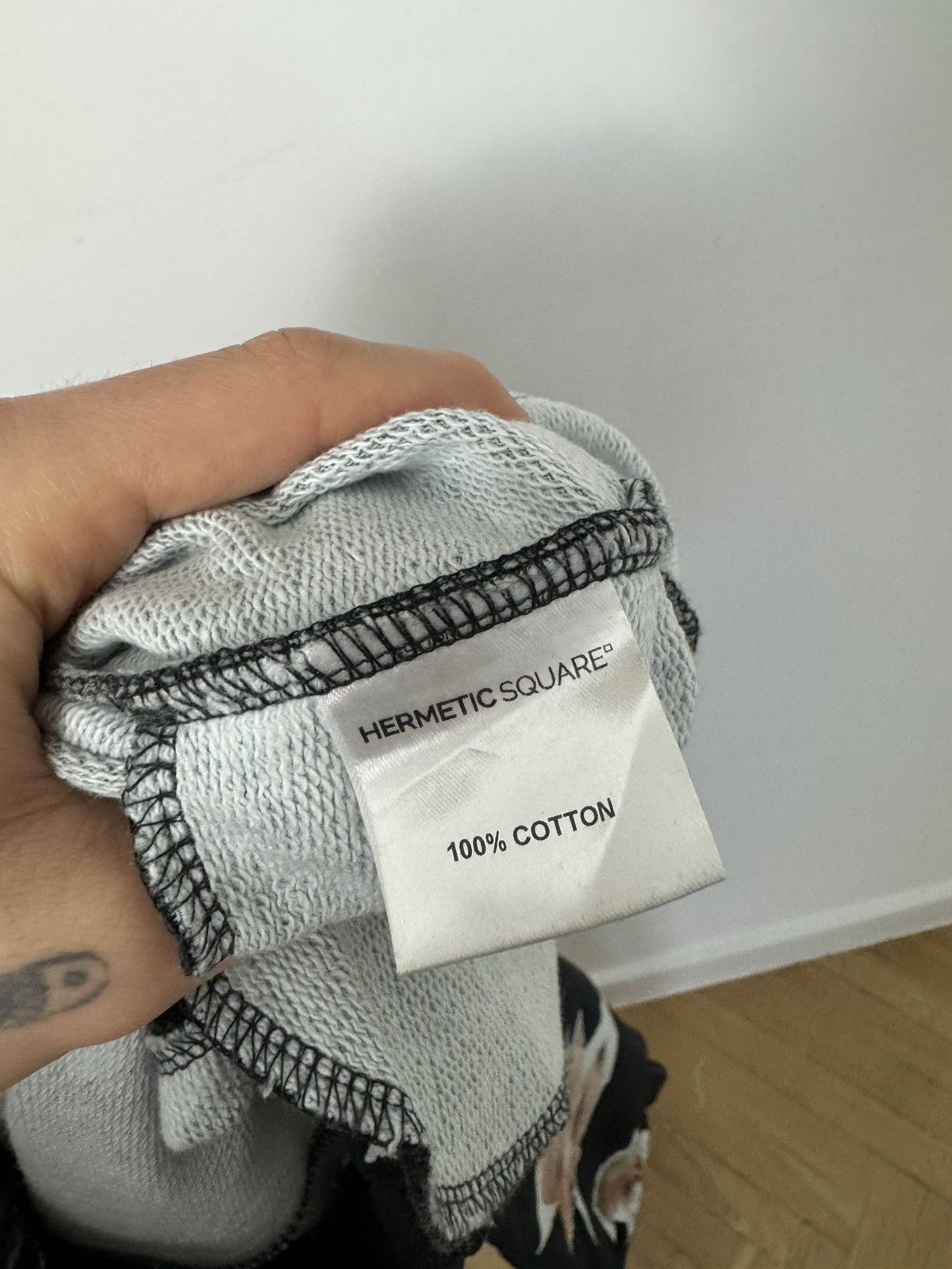 Vintage Hermetic Square Avant Garde Streetwear Fullprint Joggers Size US 30 / EU 46 - 5 Thumbnail