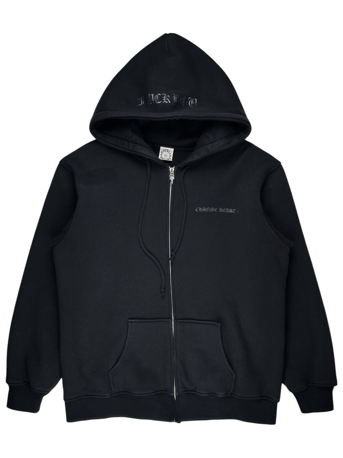 Chrome Hearts × Vintage Chrome Hearts Vintage Blue Horseshoe Zip