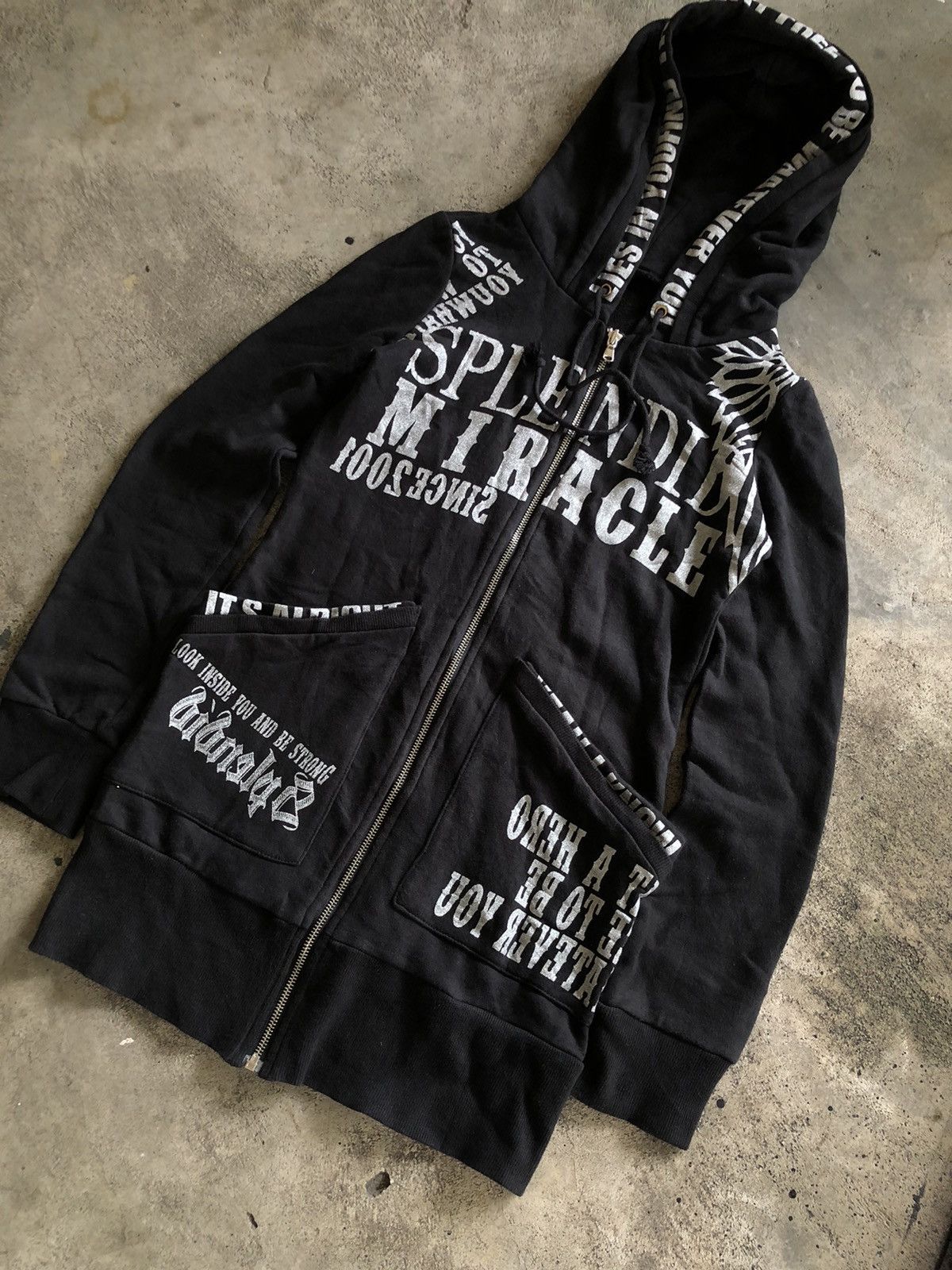 If Six Was Nine × Japanese Brand × Le Grande Bleu (L.G.B.) EGOIST SPLENDID MIRACLE HOODIE PUNK GOTHIC STYLE Size US M / EU 48-50 / 2 - 3 Thumbnail
