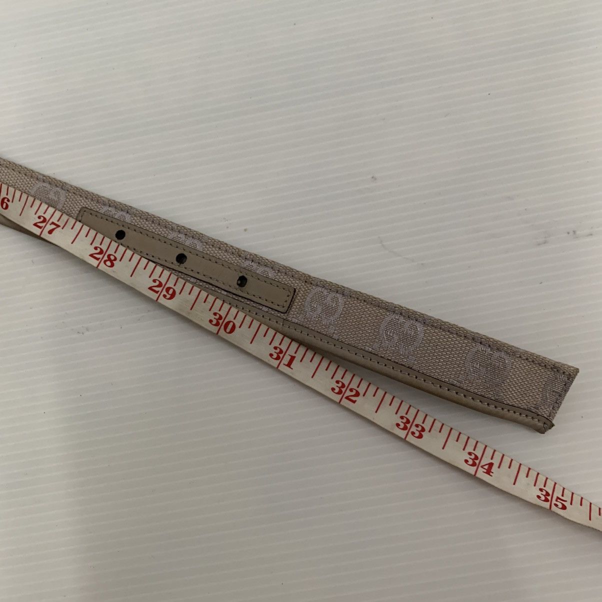 Gucci Gucci Monogram Leather Canvas Belts Size ONE SIZE - 7 Thumbnail