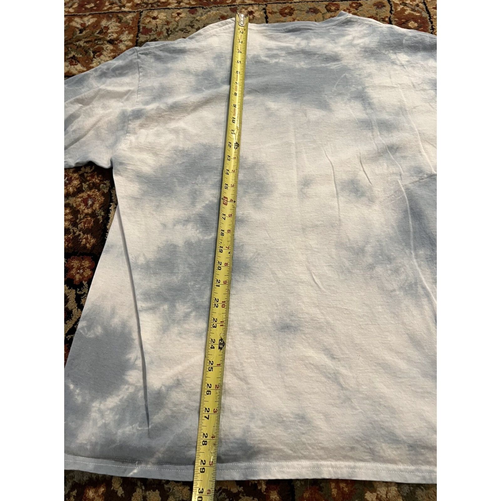 Vintage Ride the Wave XL Surf Skate Gray Tie Dye Short Sleeve T-shirt ReaperMens XL Gray Cotton Tie Dye Surf Skate - Size US XL / EU 56 / 4 - 5 Thumbnail