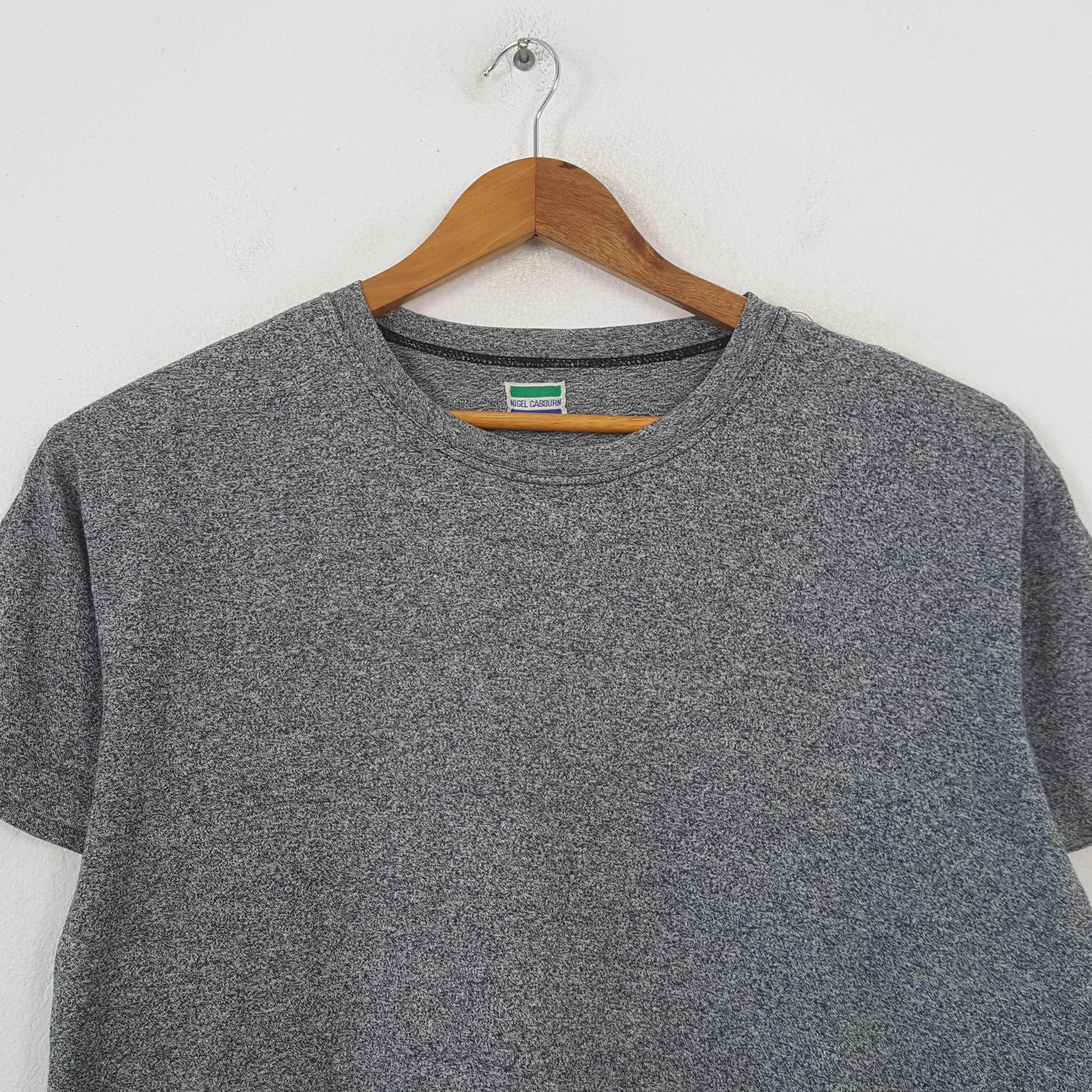 Nigel Cabourn × Vintage Vintage NIGEL CABOURN Fashion Brand T-shirt C285N47 Size US XL / EU 56 / 4 - 4 Thumbnail