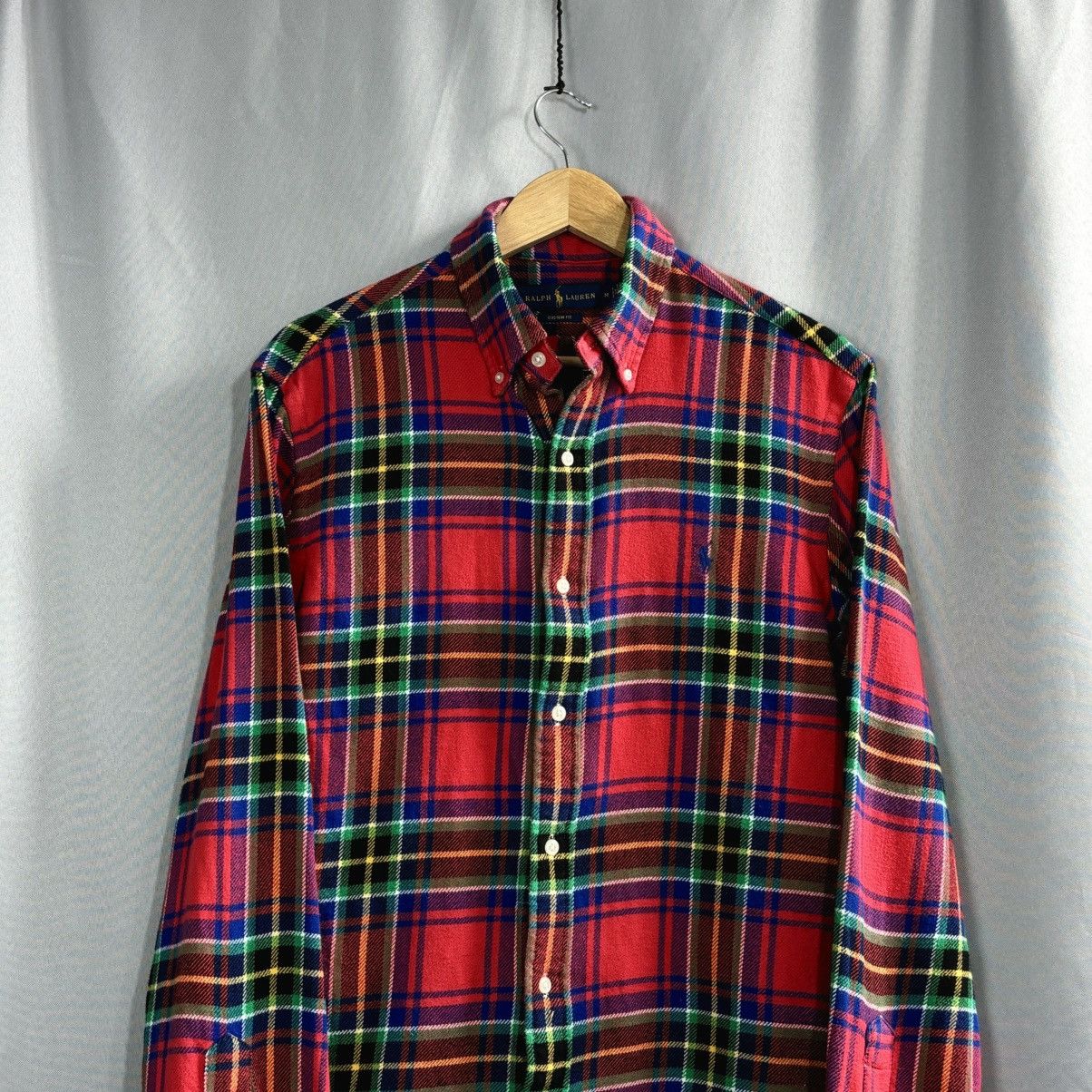Polo Ralph Lauren Polo Ralph Lauren flannel button up red M Size US M / EU 48-50 / 2 - 2 Thumbnail