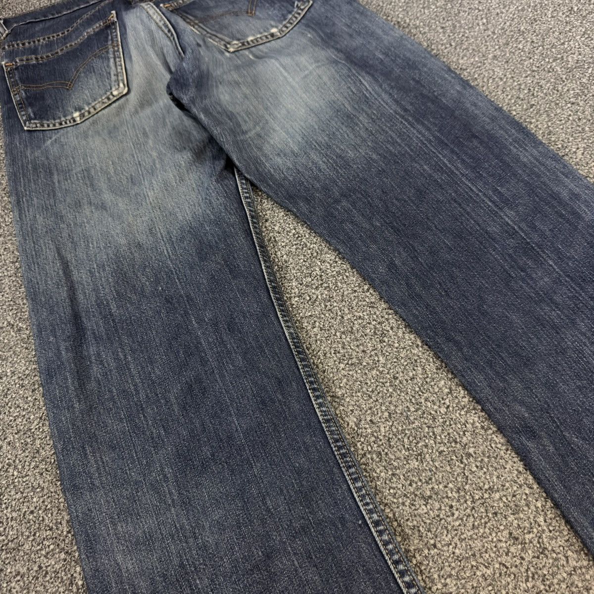 Engineered Garments × Levi's Vintage 90s Levis 612 Orange Tab Distressed Denim Size US 29 - 11 Thumbnail