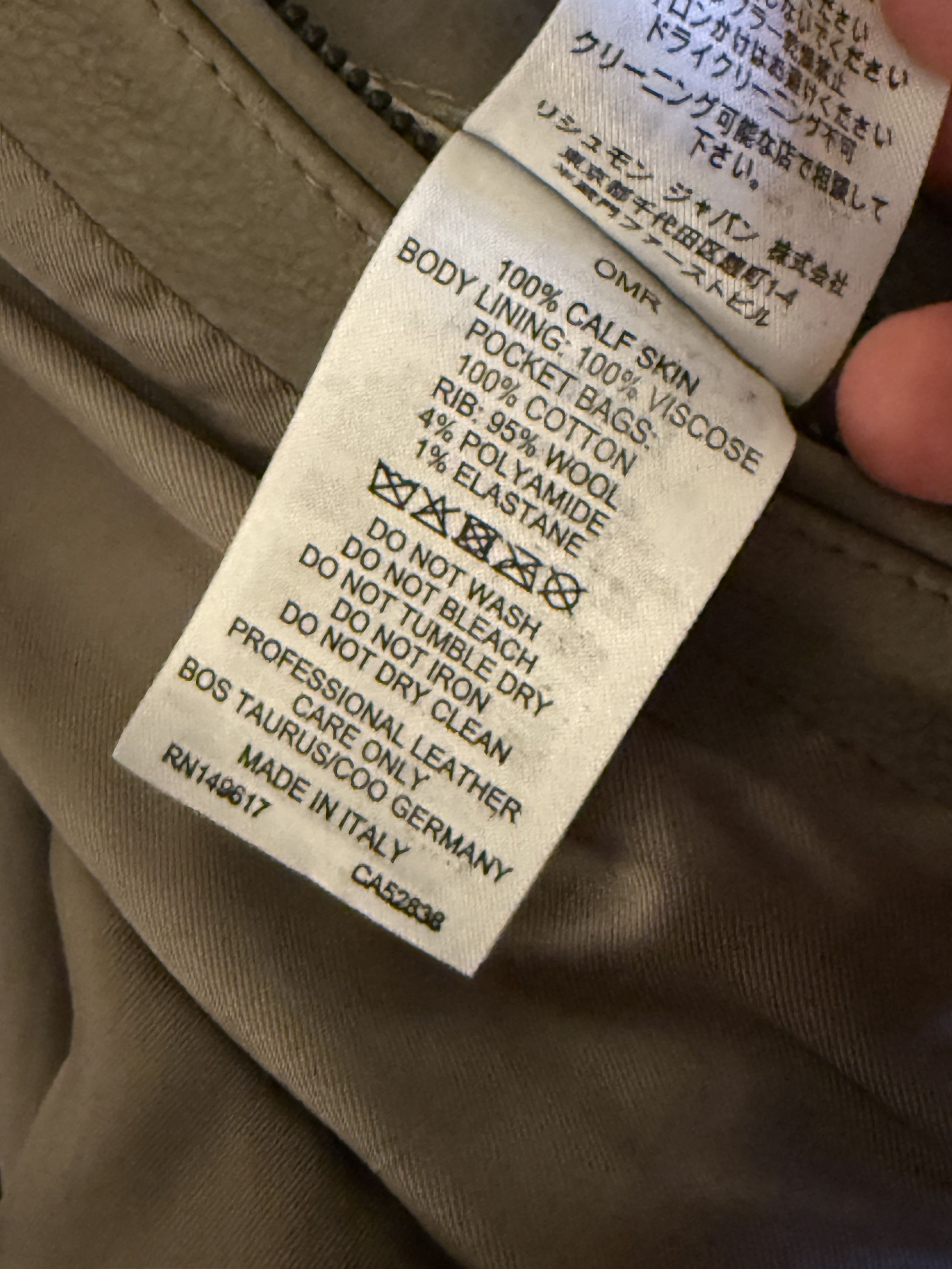 Alfred Dunhill Best Dressed Extremely Rare $7500 DUNHILL Taupe Calf Jacket Size US M / EU 48-50 / 2 - 23 Thumbnail