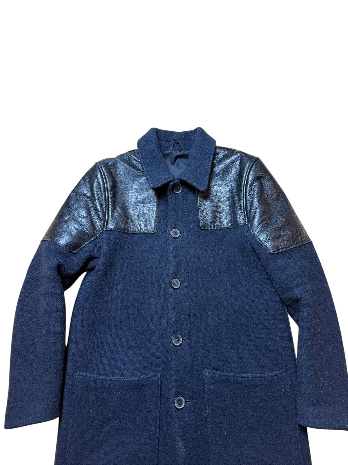 Acne Studios A/W15 “Mads” Leather & Wool Jacket Size US S / EU 44-46 / 1 - 2 Thumbnail