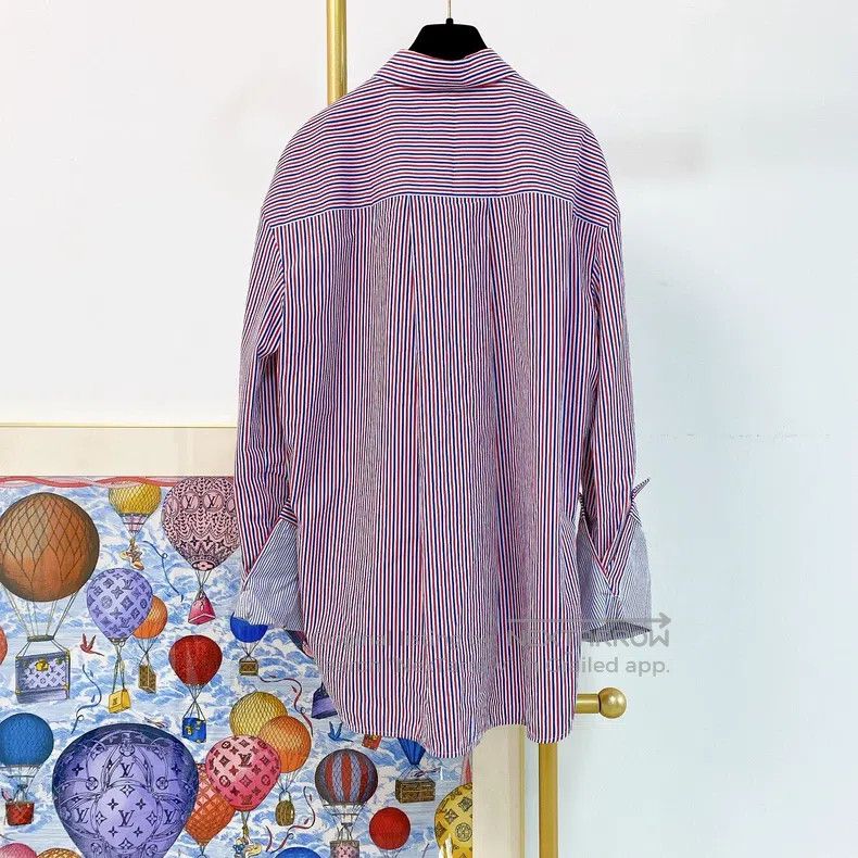 Loewe Loewe Striped shirt Size XXS / US 00 / IT 34 - 2 Thumbnail