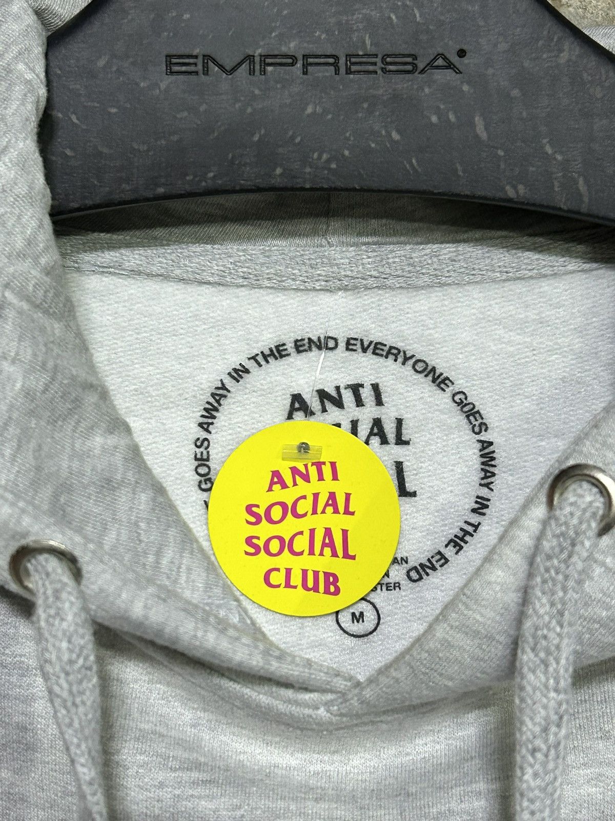 Anti Social Social Club ANTISOCIAL LOGO HOODIE Size US M / EU 48-50 / 2 - 3 Thumbnail