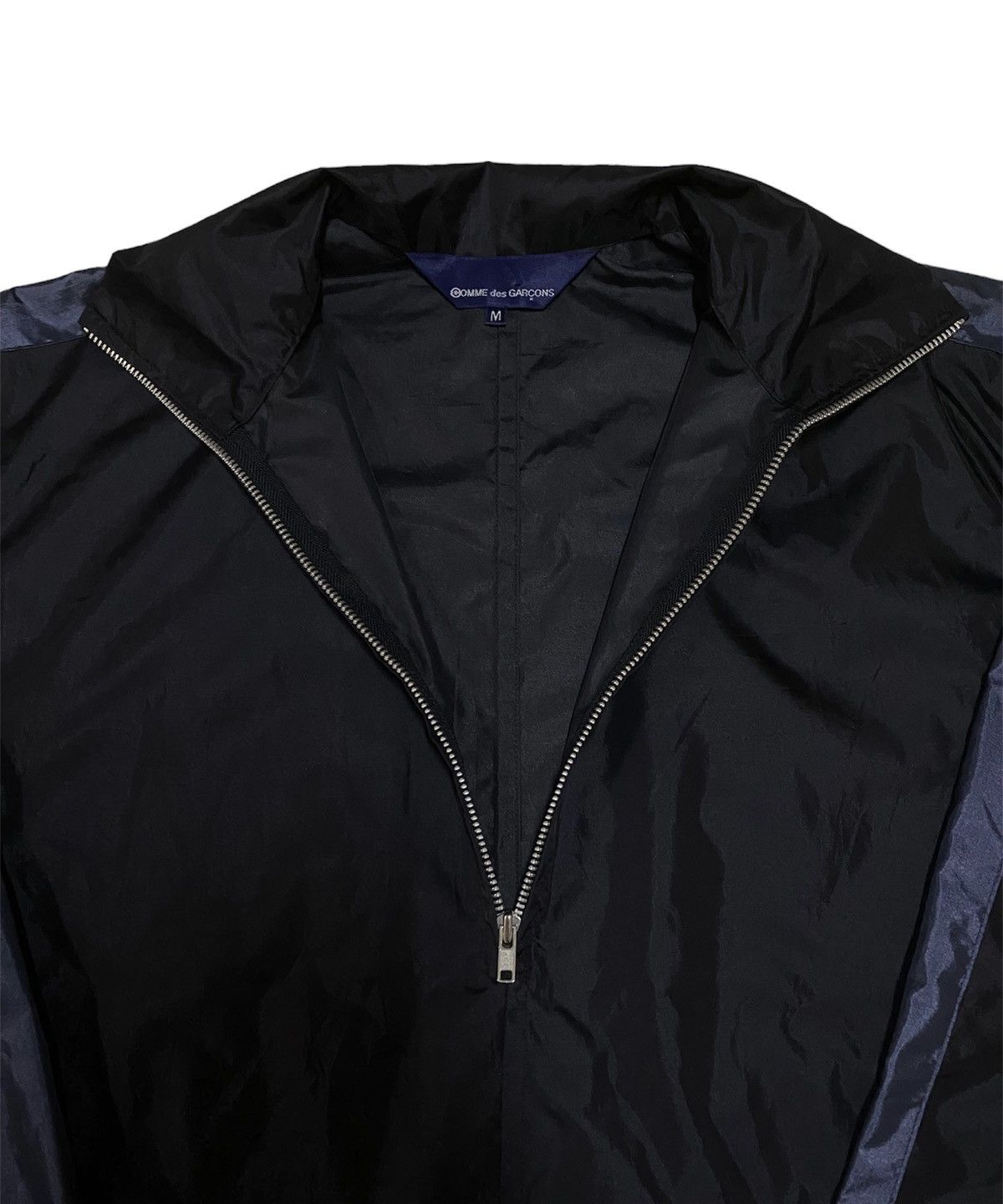 Comme des Garcons Vintage AD 1993 Comme Des Garcons CDG Half Zipper Raincoat Size US M / EU 48-50 / 2 - 3 Thumbnail