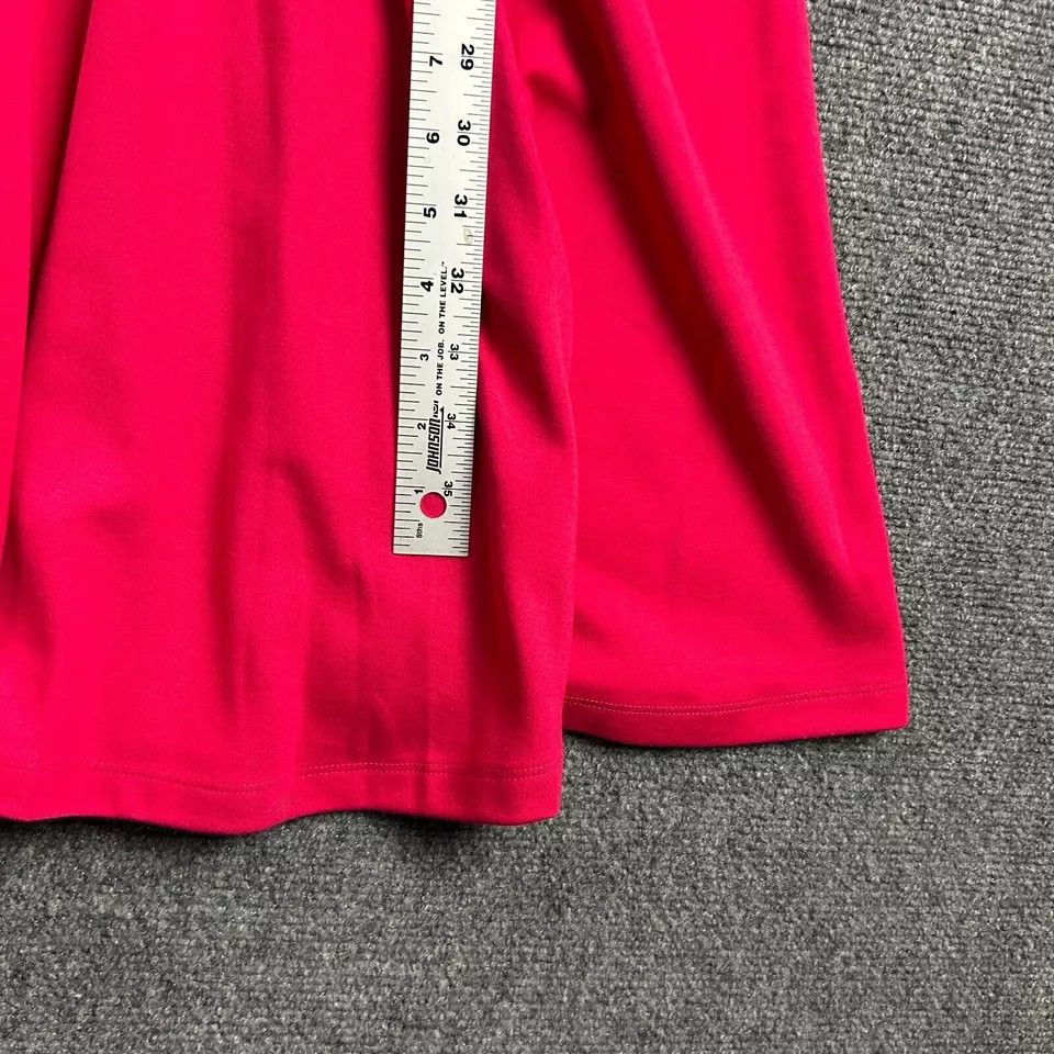Lands' End Lands' End Dress Womens XS Pink A-Line 2-4 Polyester Blend Size XS / US 0-2 / IT 36-38 - 6 Thumbnail