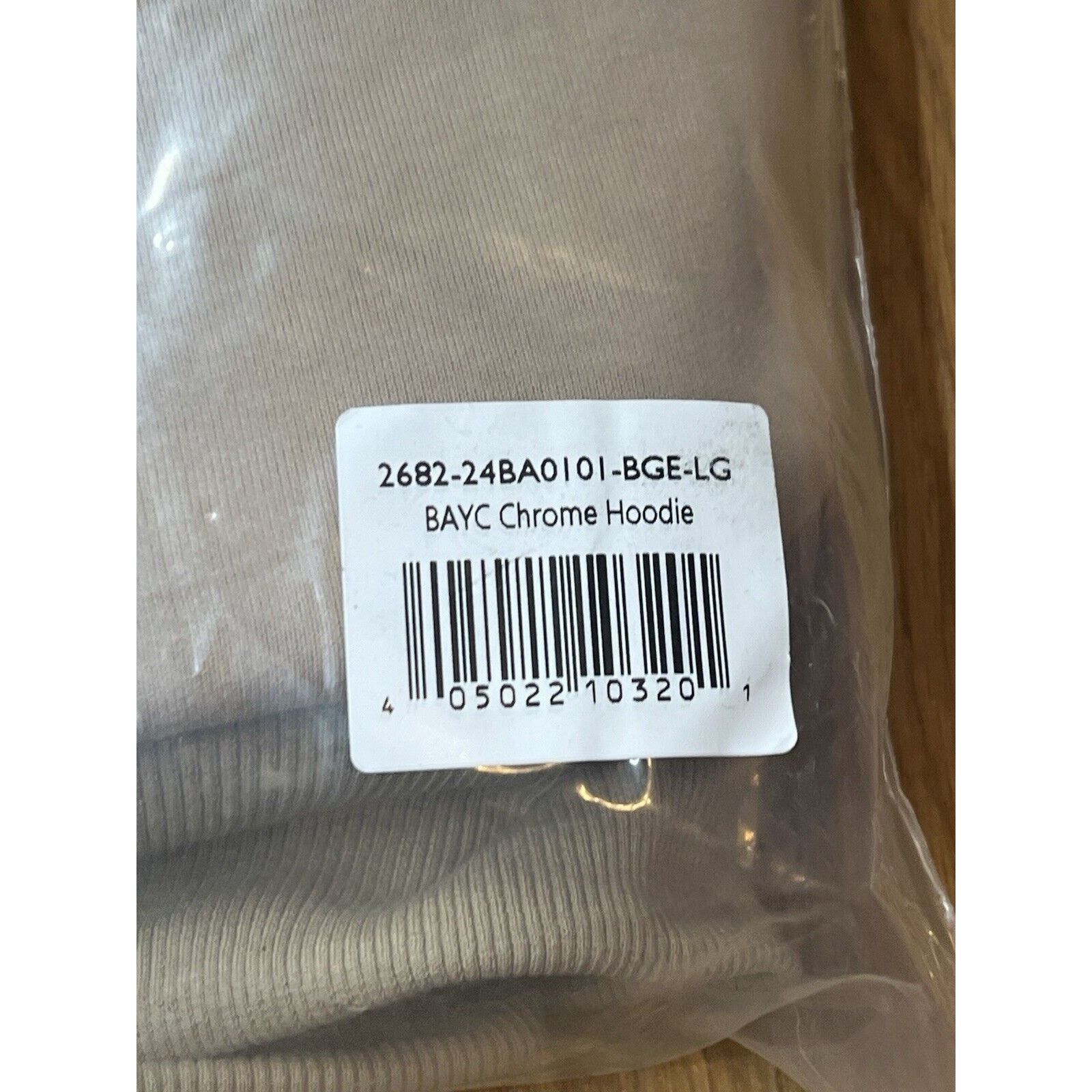 Other Bored Ape Yacht Club BAYC Chrome Double Faced Beige Hoodie Size L / US 10 / IT 46 - 3 Thumbnail