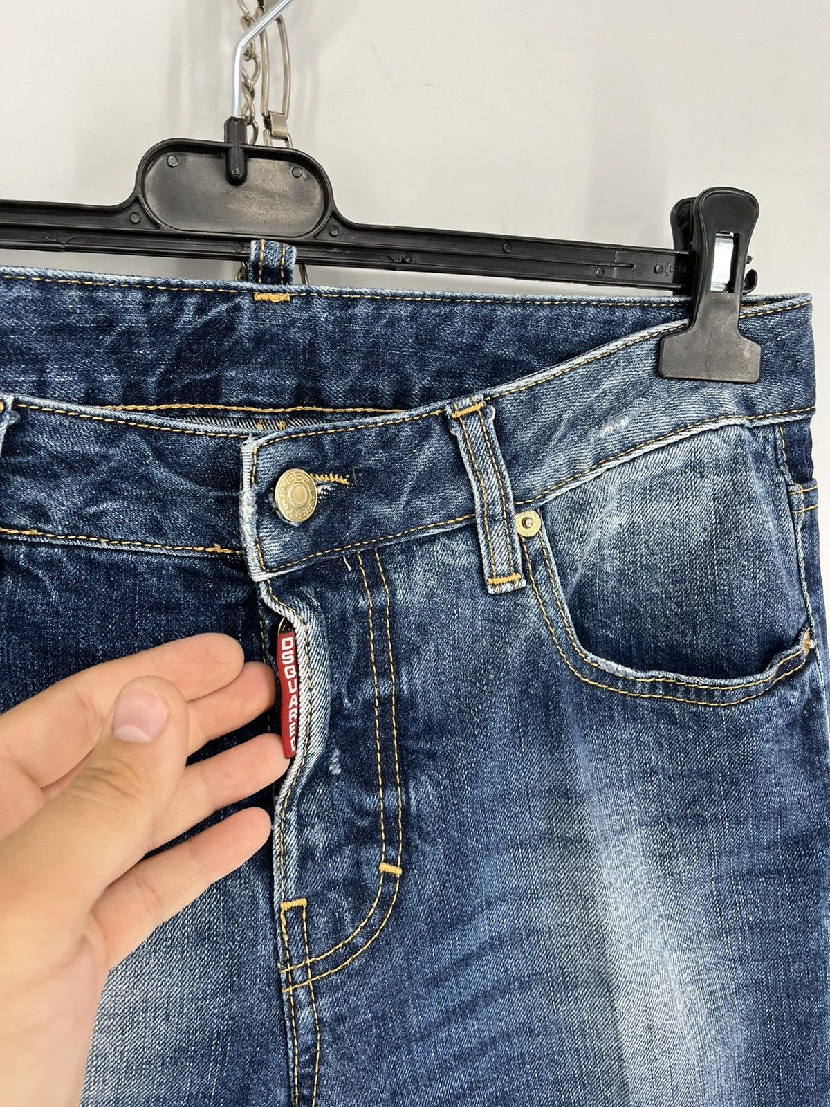 Dsquared2 Vintage Dsquared2 Jeans Denim Skinny Fit Luxary Style Size US 28 / EU 44 - 8 Thumbnail