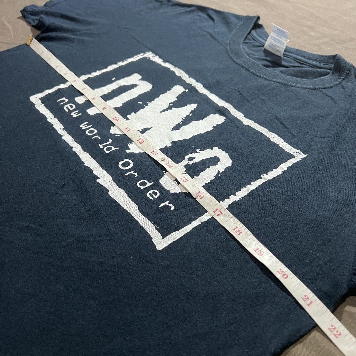 WCW/nWo Vintage Y2K NWO 4 life Wrestling Promo Tee Faded Size US L / EU 52-54 / 3 - 8 Thumbnail
