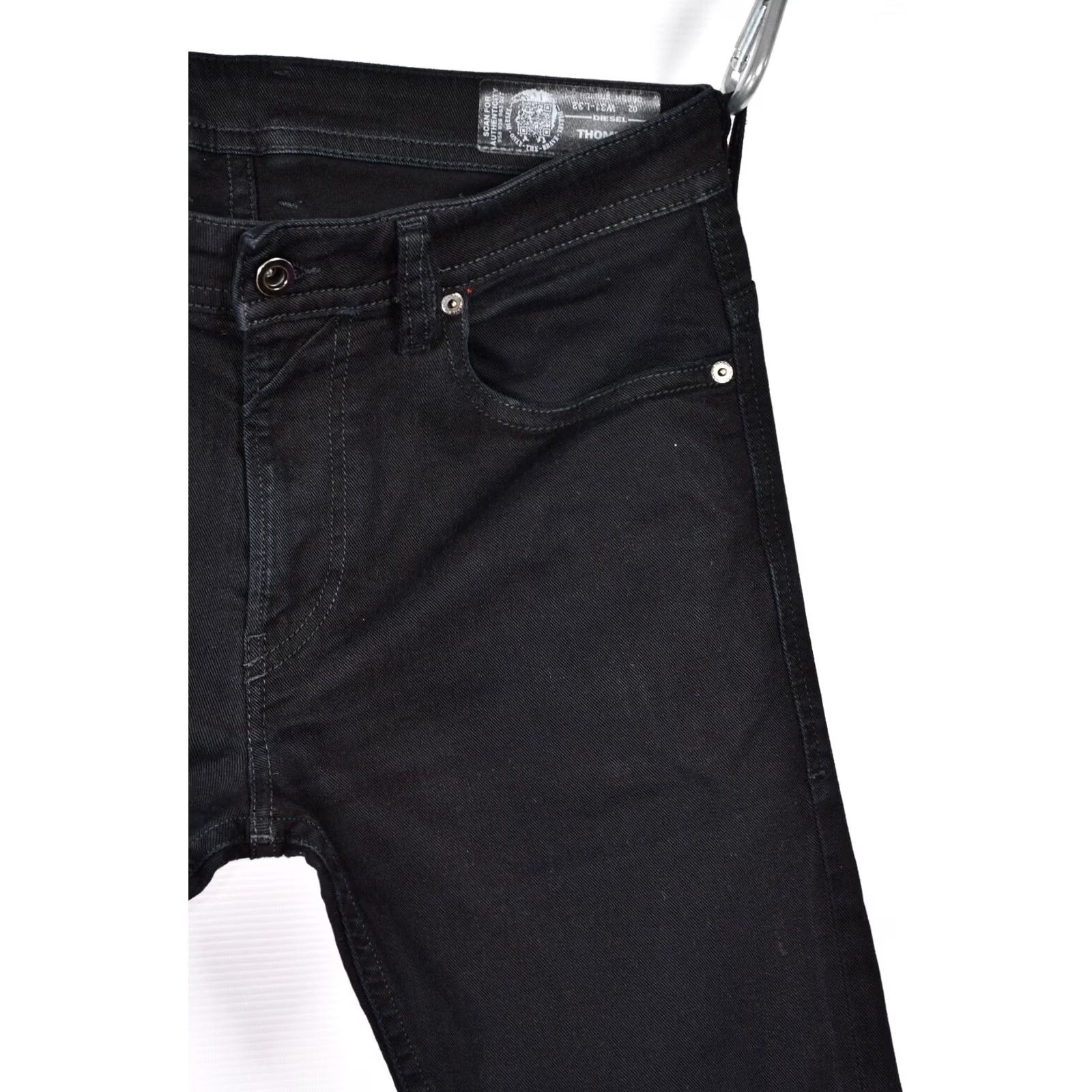 Diesel Diesel THOMMER 0688H Slim-Skinny Jeans Women's Black 31x32 XS? Size US 31 - 6 Thumbnail