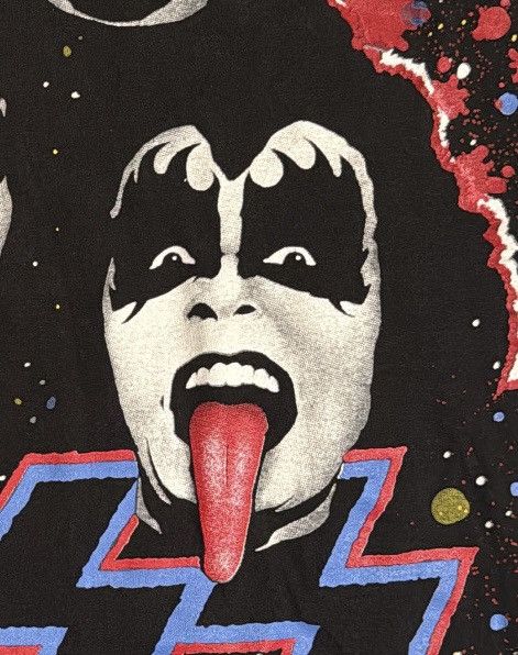 KISS Vintage 1992 Kiss Chikara AOP T-shirt Size US XL / EU 56 / 4 - 3 Thumbnail