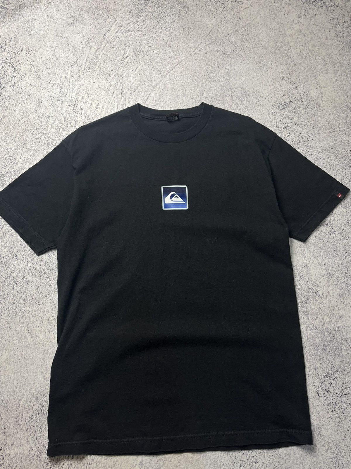 Quiksilver Vintage Quiksilver Big Logo Black T Shirt Y2K Rare Size US L / EU 52-54 / 3 - 8 Thumbnail