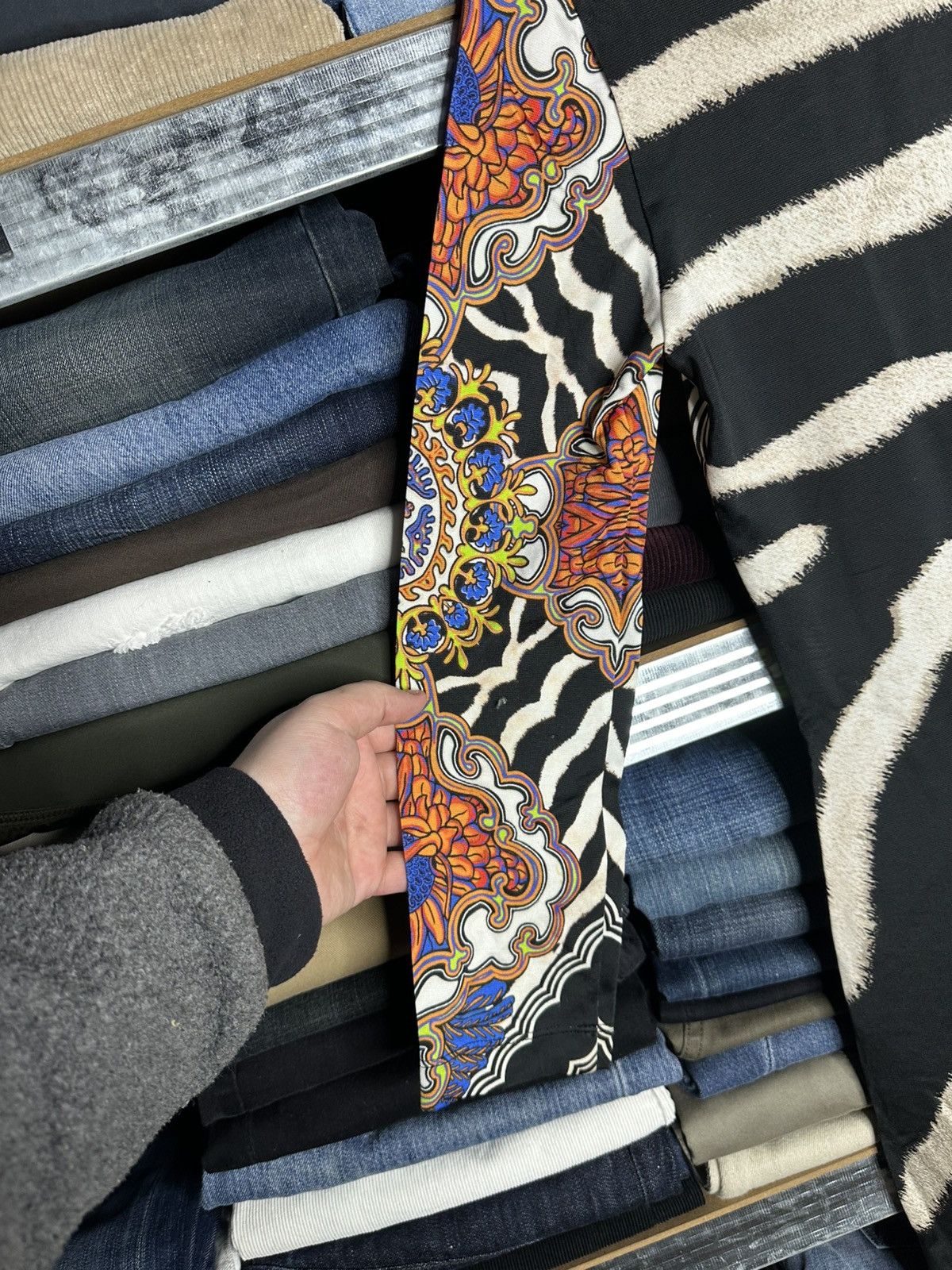 Just Cavalli Just Cavalli Zebra Baroque Print Stretch Dress Size 42 Size M / US 6-8 / IT 42-44 - 14 Thumbnail