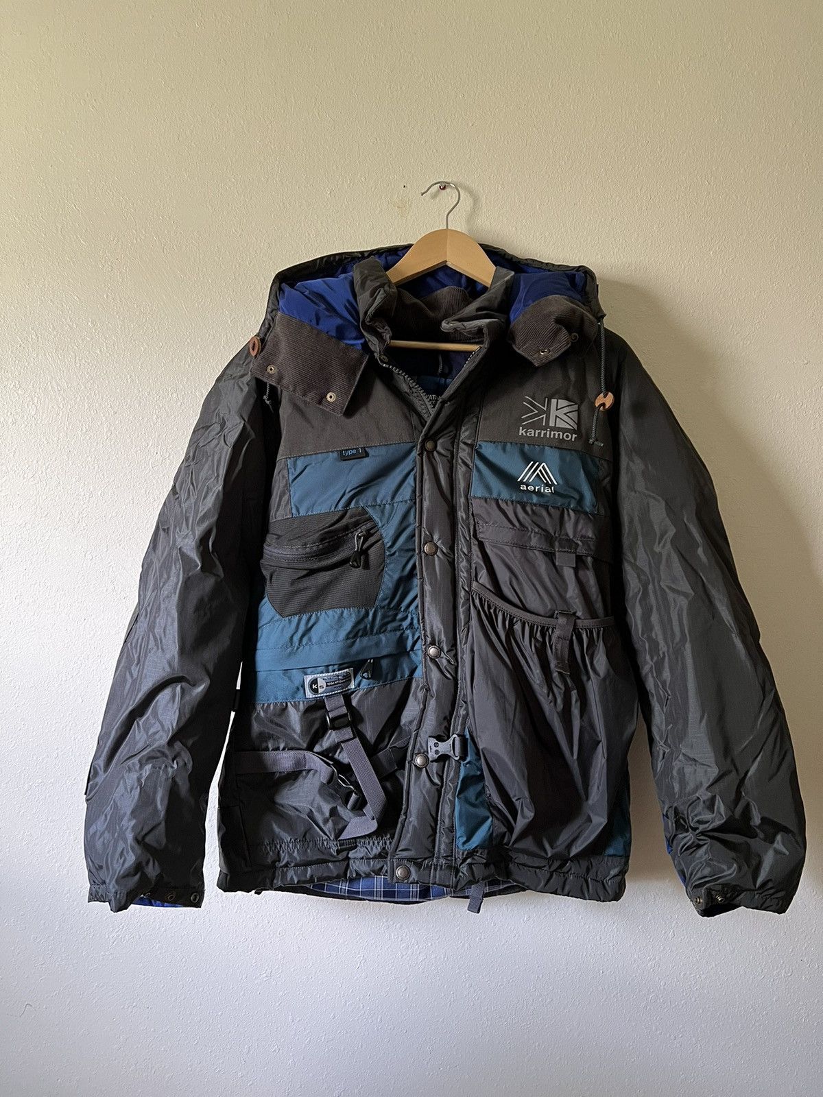 image of Comme Des Garcons x Junya Watanabe Junya / Karrimor Hybrid Backpack Jacket, Men's (Size Medium)