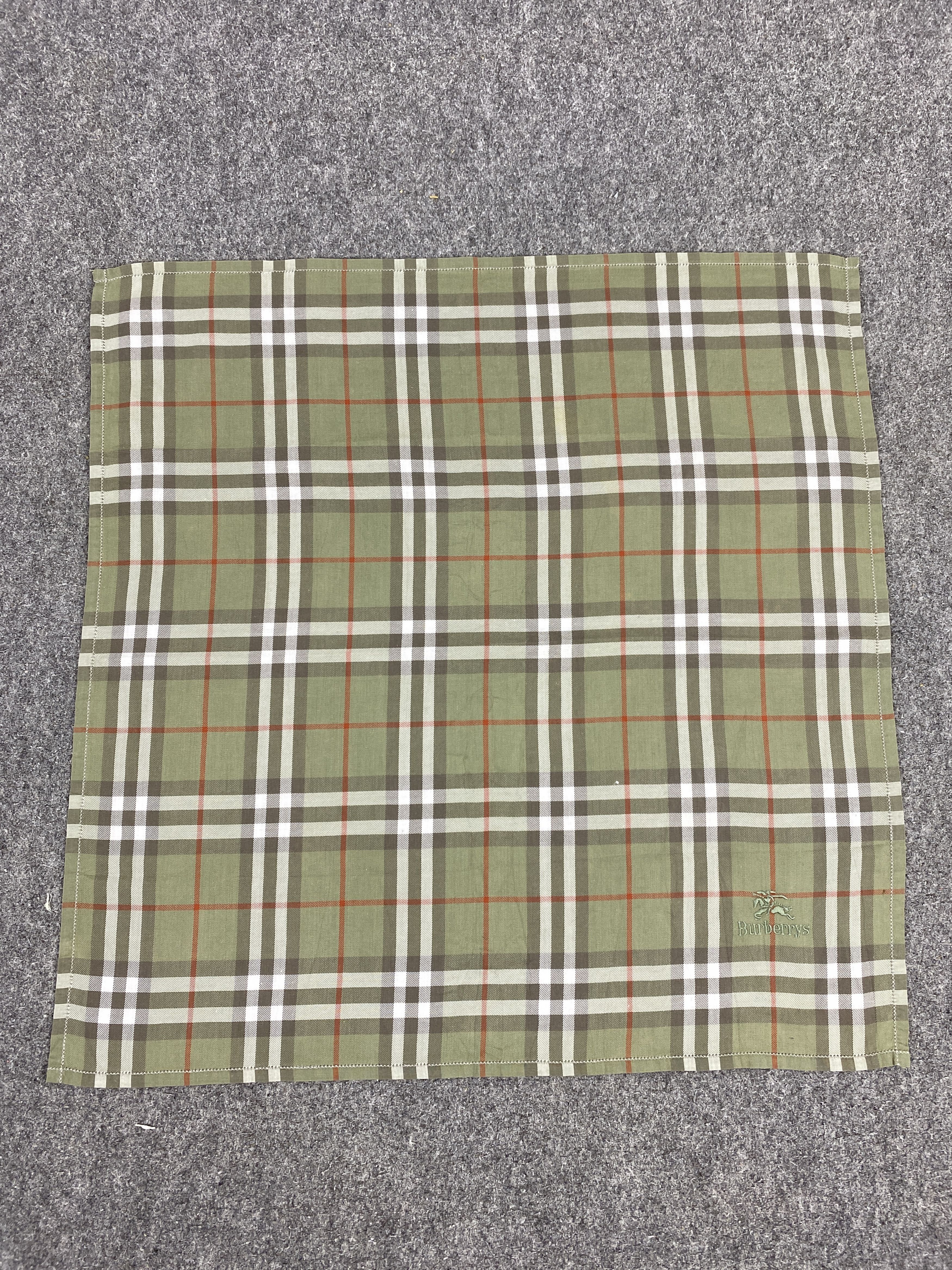 Burberry Vintage Burberry Handkerchief / Neckerchief KT0281 Size ONE SIZE - 4 Thumbnail