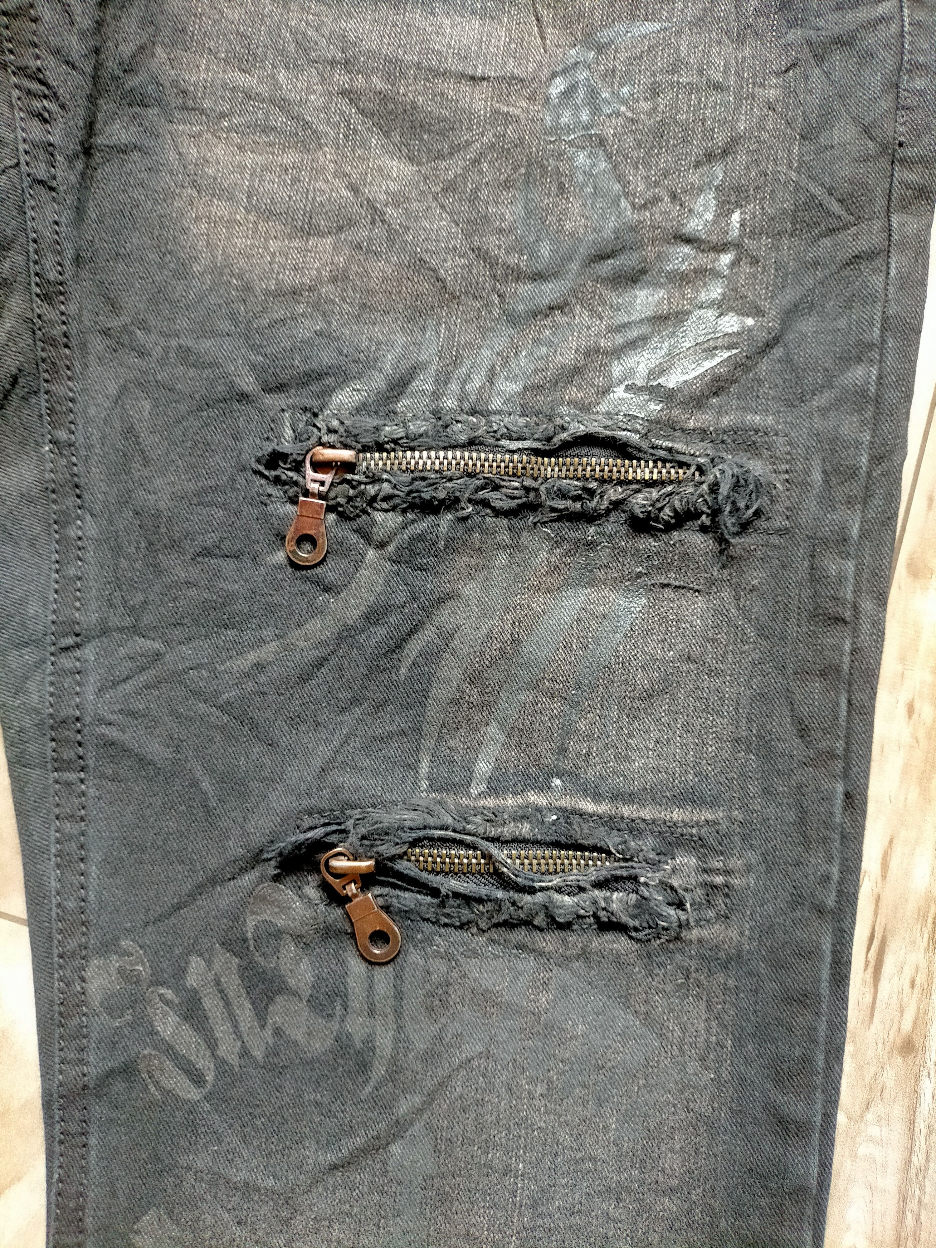 If Six Was Nine Flare Jeans In the Attic Patchwork Stude Punk Boot cut Size US 30 / EU 46 - 8 Thumbnail