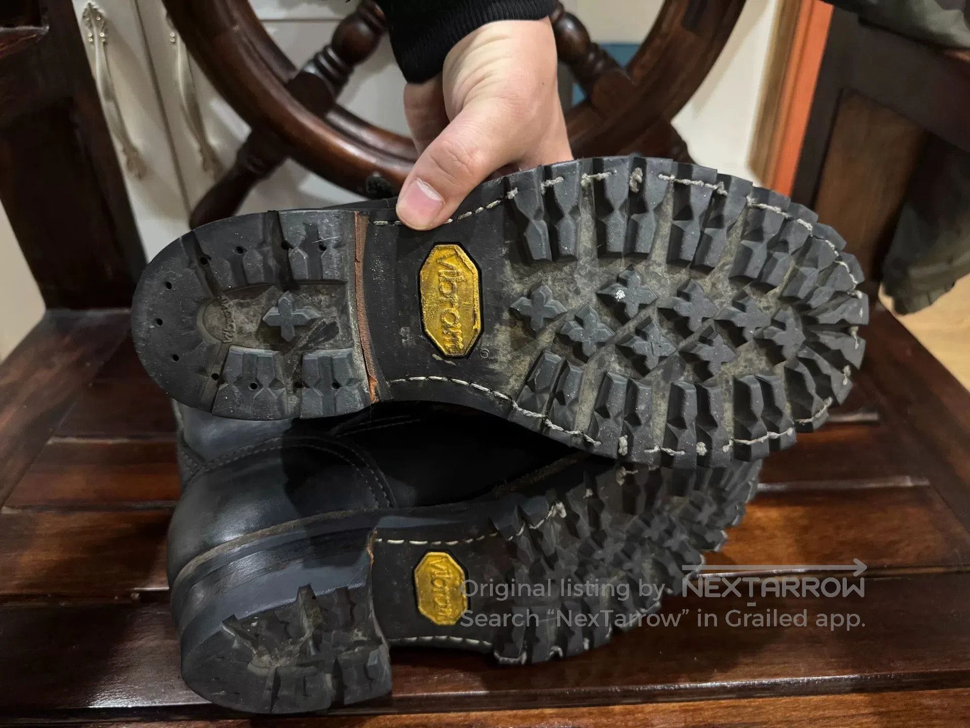 WESCO Wesco Boss Black Engineer Boots for Sale. Size US 8 / EU 41 - 5 Thumbnail