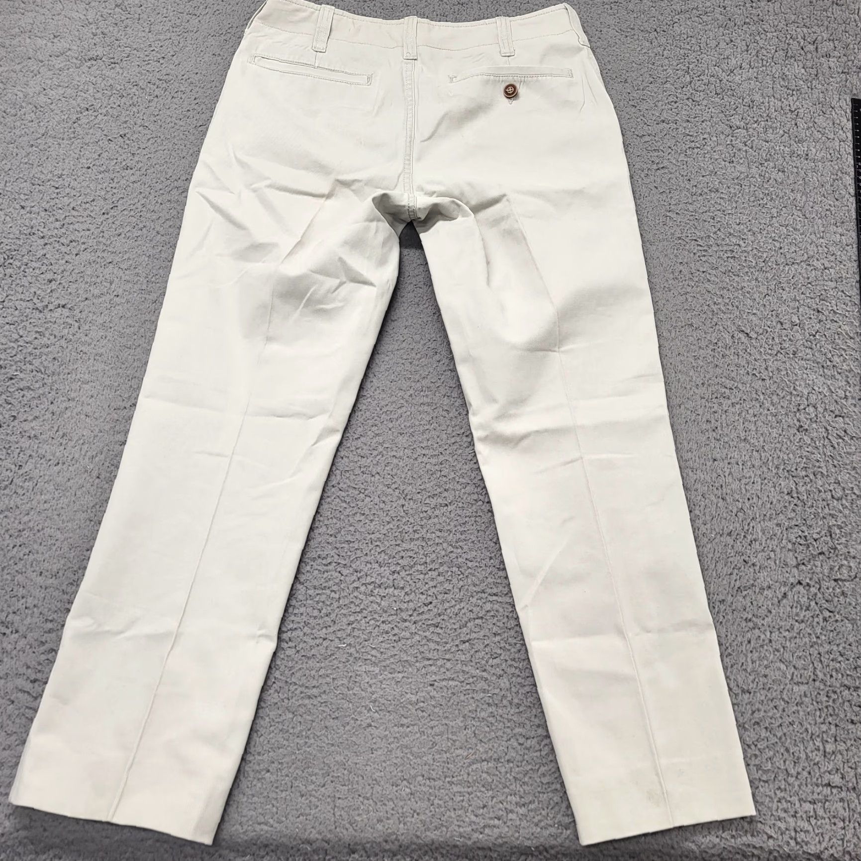 Camel Red Camel Khaki Pants Men's 30x28 Beige Straight Leg Professional Hemmed Pants Mens Size 30x28 Khaki Beige Straight Leg Casual Workwear Travel Size US 30 / EU 46 - 3 Thumbnail