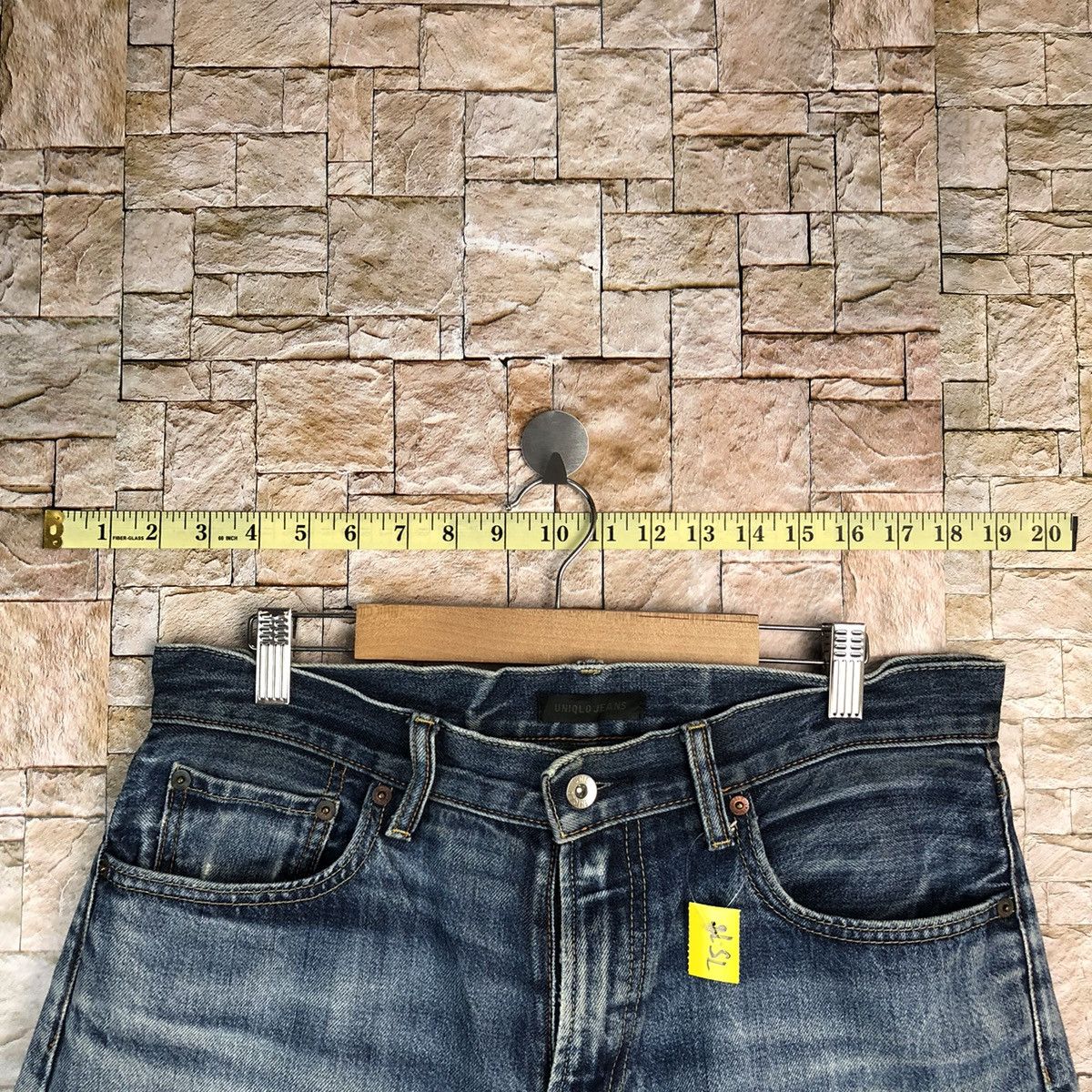 Uniqlo Uniqlo vintage Jeans faded Blue Denim Pants #7578 Size US 32 / EU 48 - 4 Thumbnail
