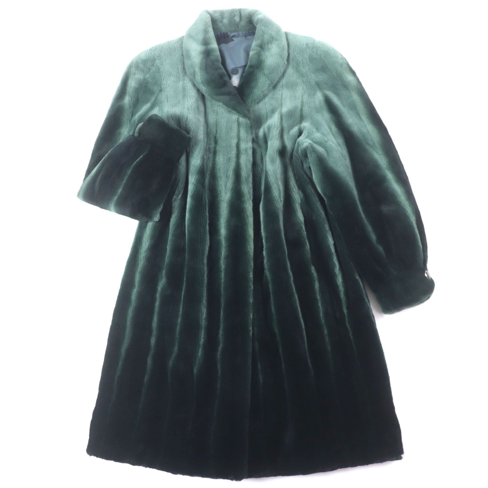 Other Other SAGA MINK Shared mink Genuine Fur Coat Natural Material Outerwear Size ONE SIZE - 1 Thumbnail
