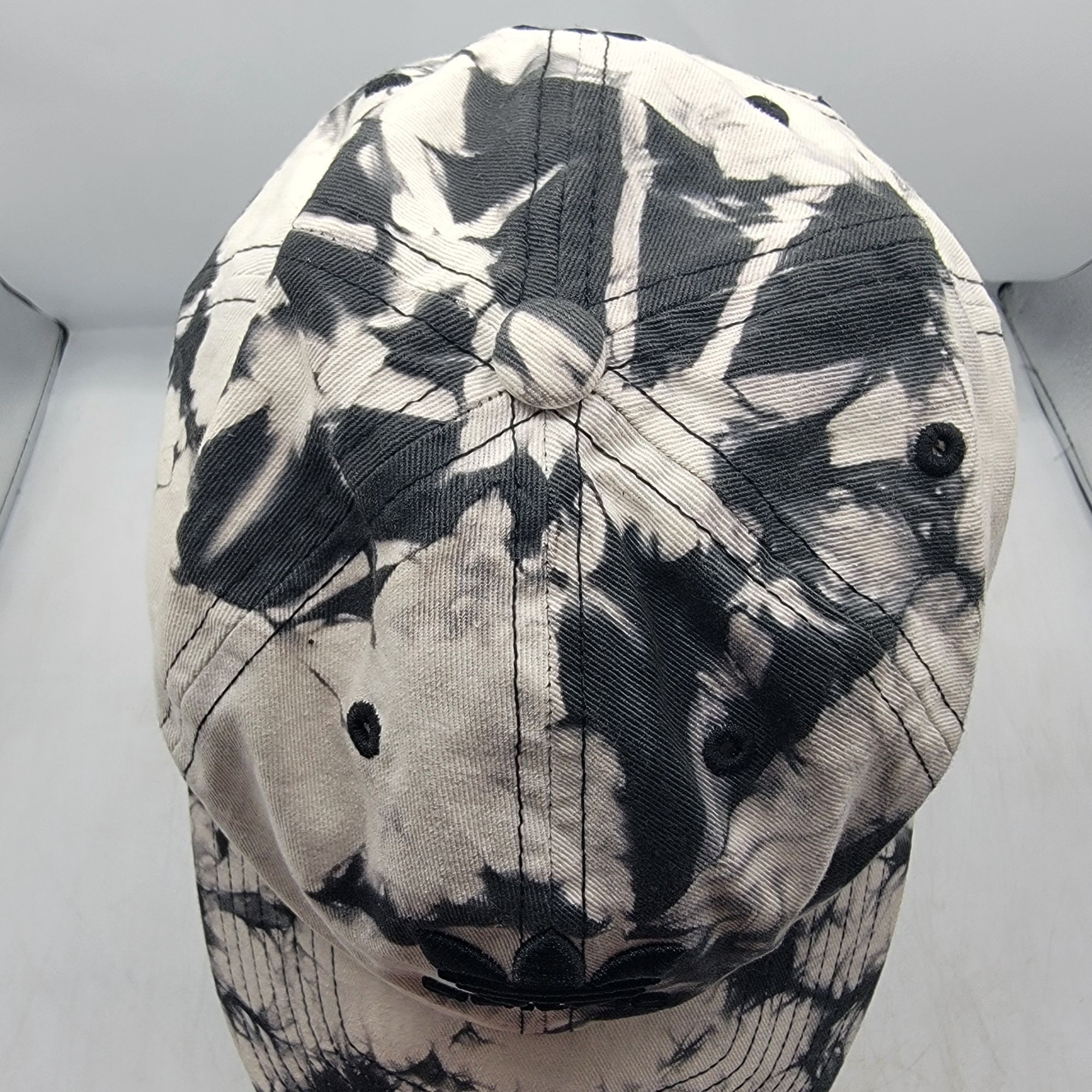 Adidas Adidas Tie Dye Adults Black White Baseball Hat Cap Adjustabl Size ONE SIZE - 9 Thumbnail