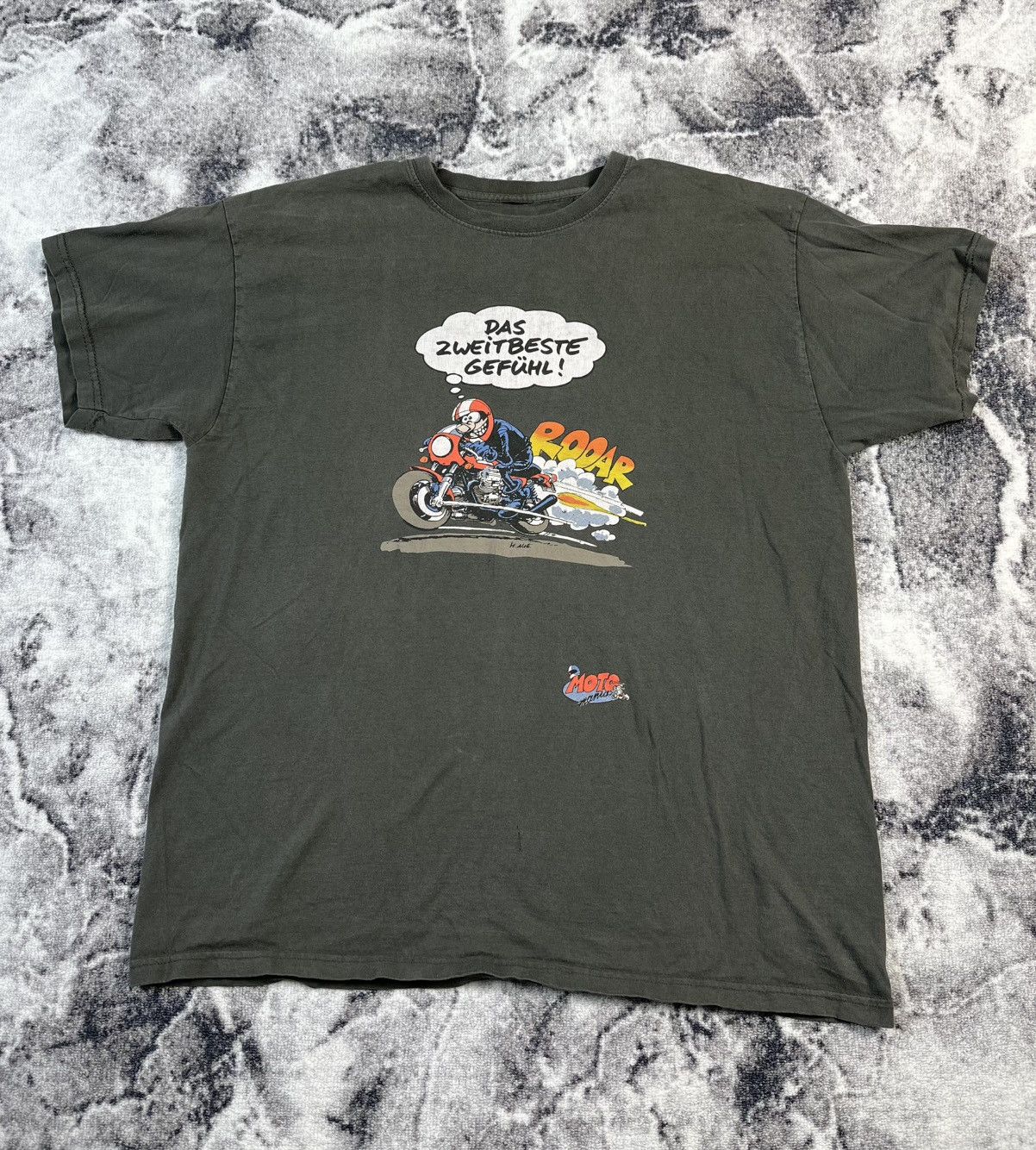 Band Tees Vintage Moto Roar Motorcycle Graphic Tee Oversize Size US L / EU 52-54 / 3 - 1 Thumbnail