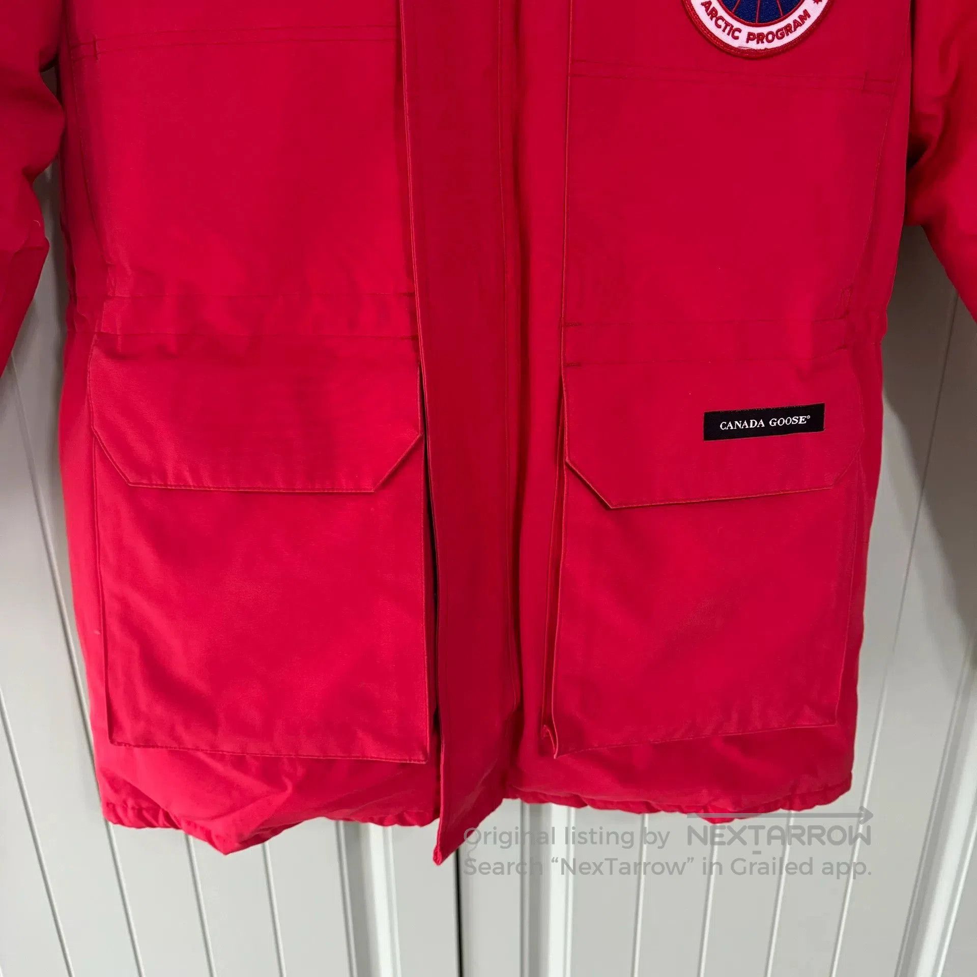Canada Goose Canada Goose Men's Expedition Red Parka XS. Size US XS / EU 42 / 0 - 8 Thumbnail