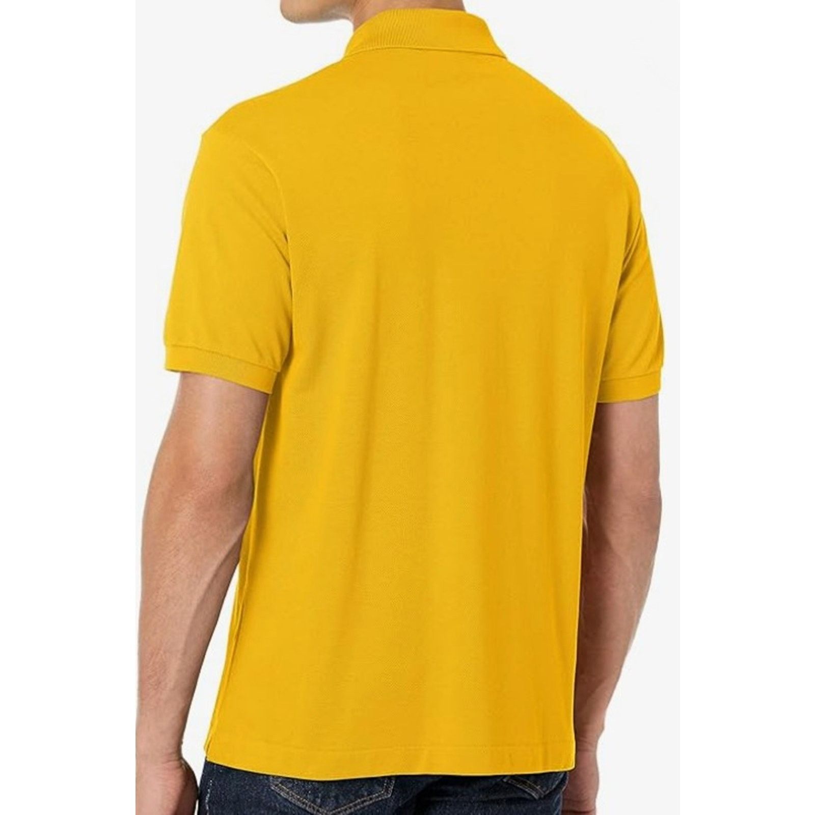 Lacoste Lacoste Men's Legacy Short L.1212 Pique Polo Yellow XS Size US XS / EU 42 / 0 - 3 Thumbnail
