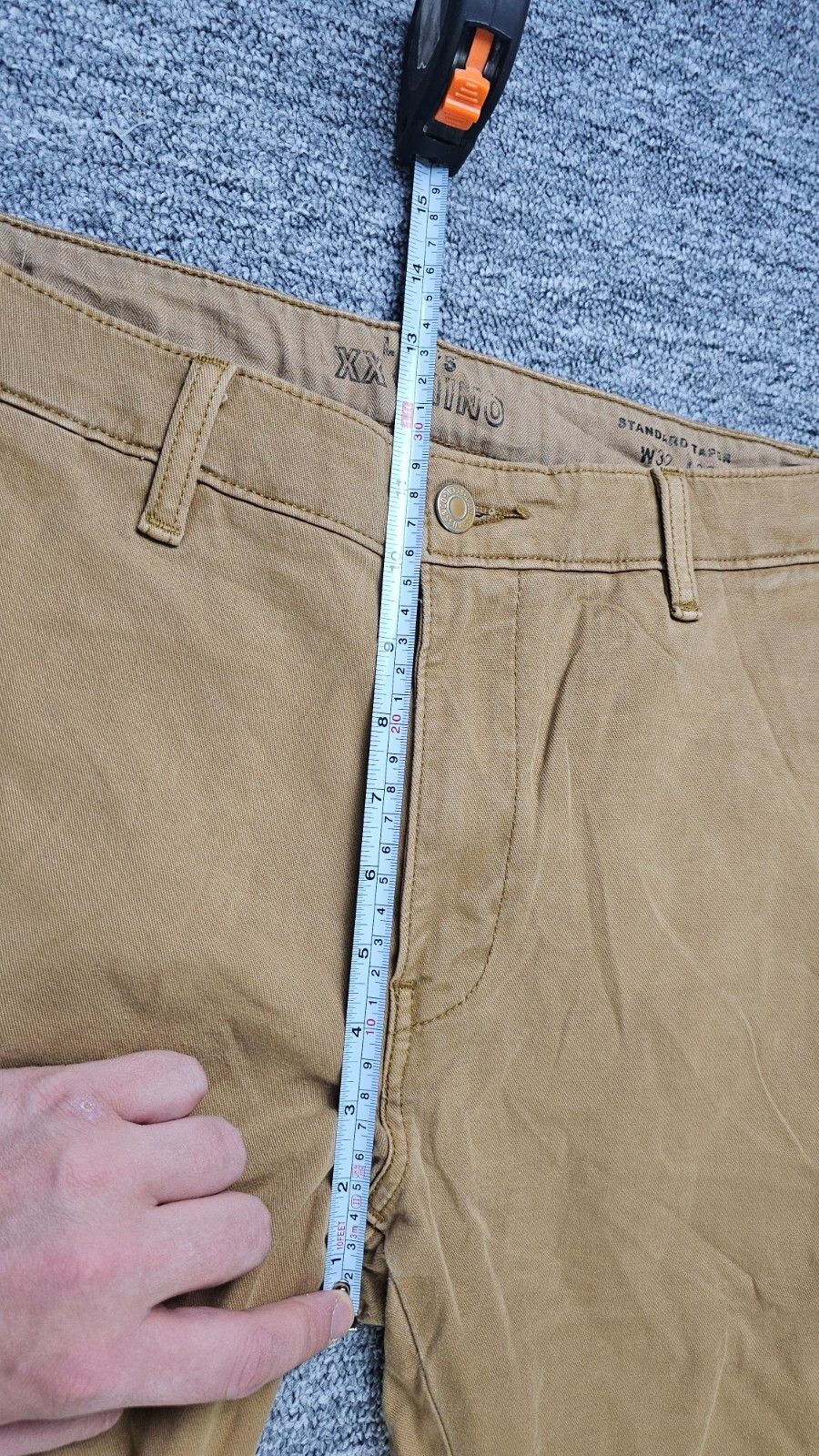 Levi's Levi's XX Chino Standard Taper Pants Khaki W32 L32 Size US 32 / EU 48 - 14 Thumbnail