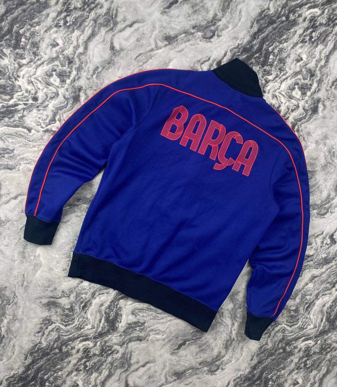 Nike Nike Barcelona 2012 2013 N98 Track Jacket Men Size M Blue Size US M / EU 48-50 / 2 - 2 Thumbnail