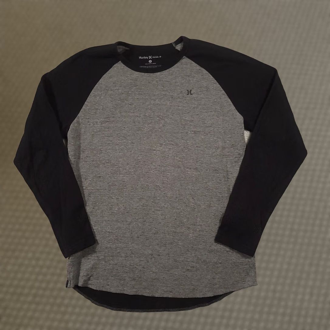 Hurley Hurley x Buckle Raglan Long Sleeve Shirt Men’s L Gray Black Size US L / EU 52-54 / 3 - 1 Thumbnail