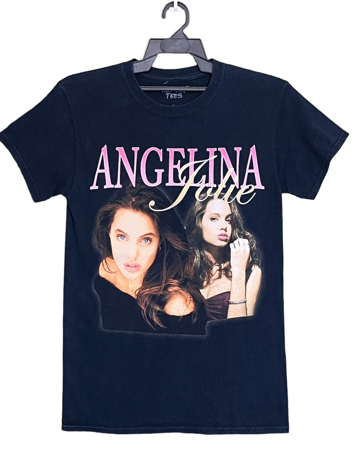 Band Tees ANGELINA JOLIE HOMAGE TEES T SHIRT Size US XS / EU 42 / 0 - 1 Thumbnail