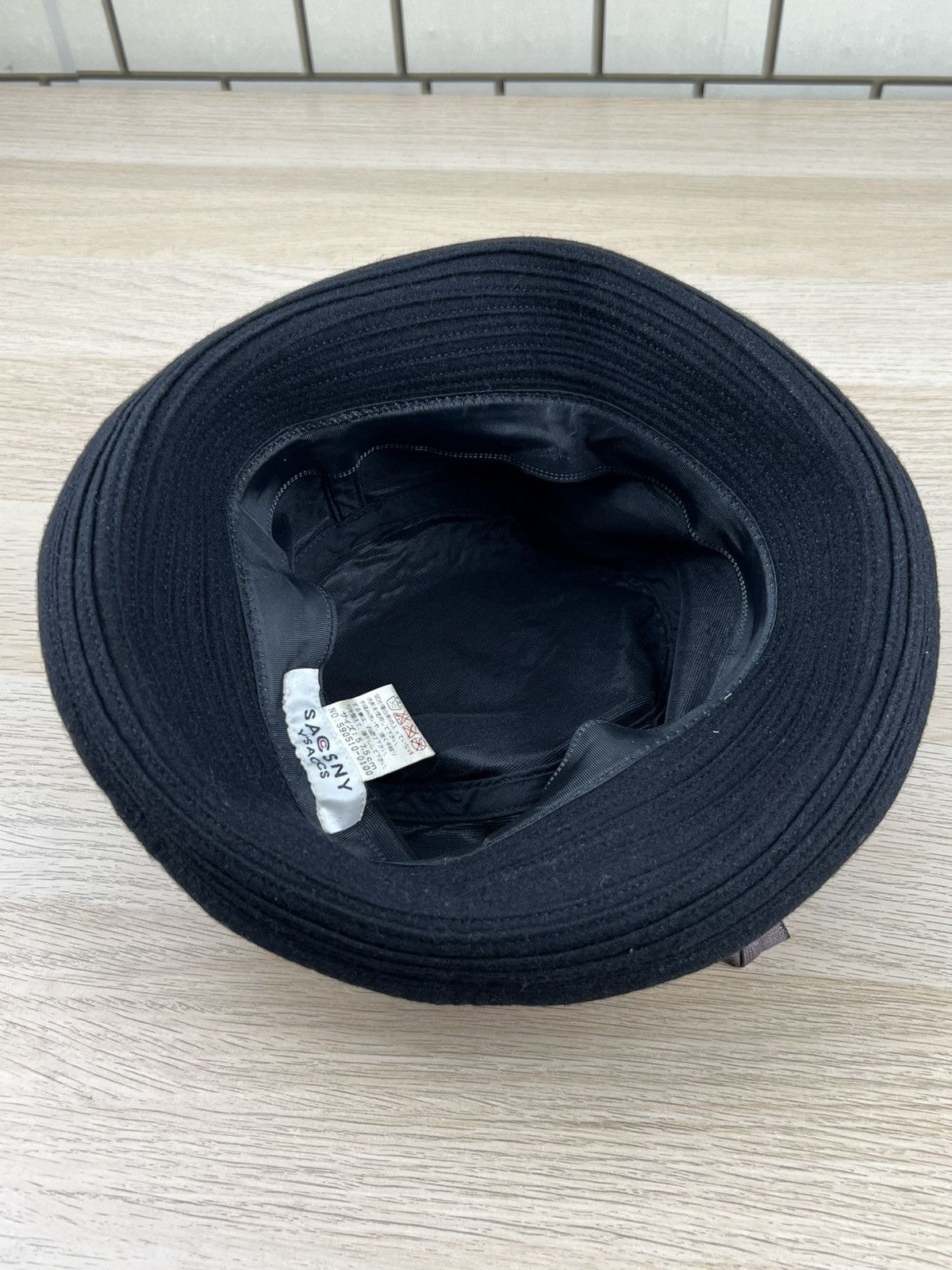 Vintage × Yohji Yamamoto Vintage Hat Yohji Yamamoto Sacsny Y’saccs Size ONE SIZE - 7 Thumbnail