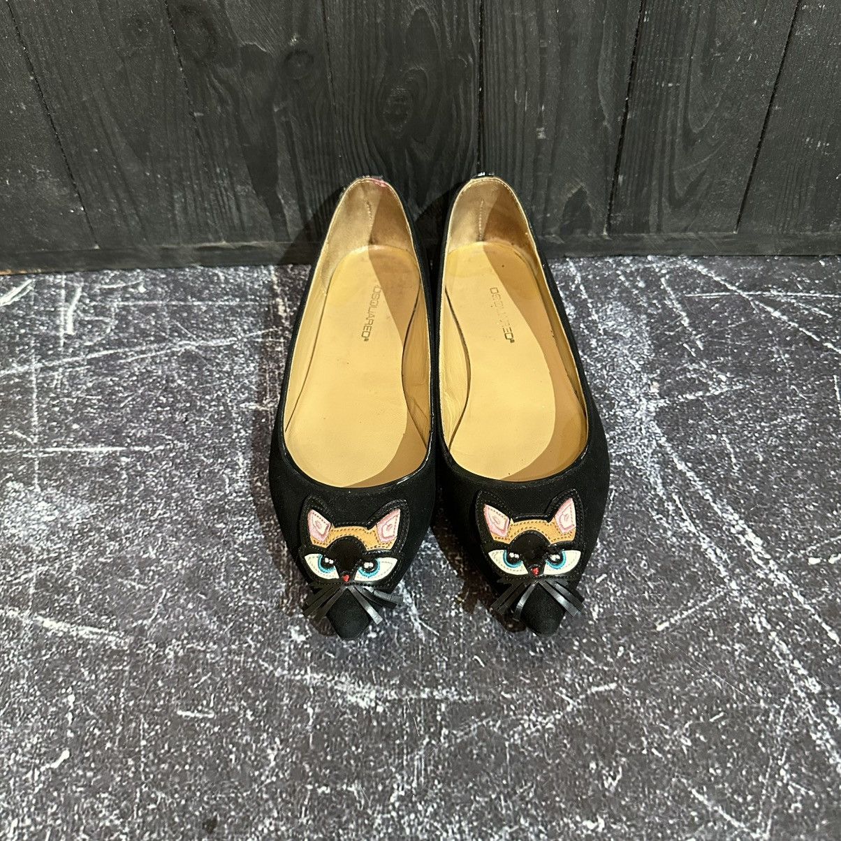 Dsquared2 DSQUARED2 - Women’s Suede Ballet Flats Size 38 Size US 8 / IT 38 - 7 Thumbnail
