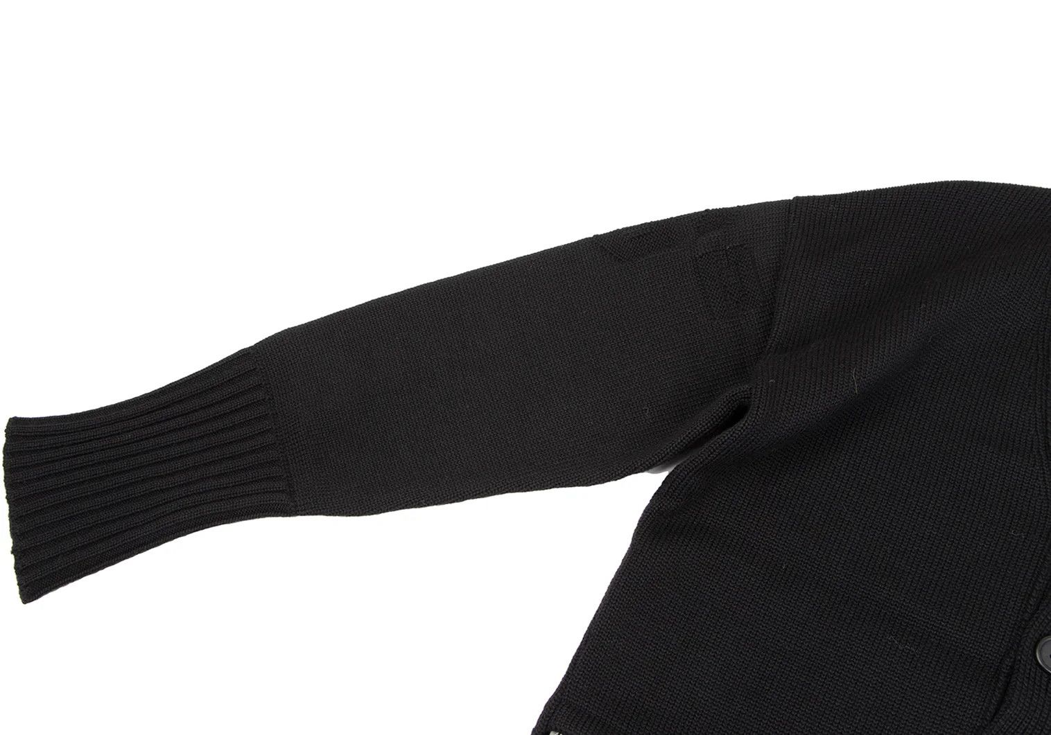 Jean Paul Gaultier Wool Zip Design Cardigan in Black, Size M Size US M / EU 48-50 / 2 - 4 Thumbnail