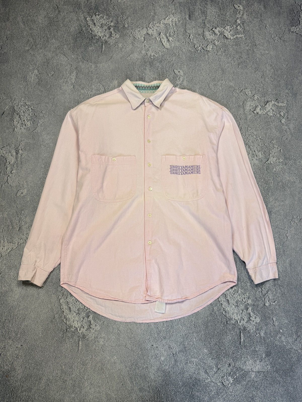 Yashi Yamamuri Yashi Yamamuri Vintage Rare Shirt Size US L / EU 52-54 / 3 - 1 Thumbnail