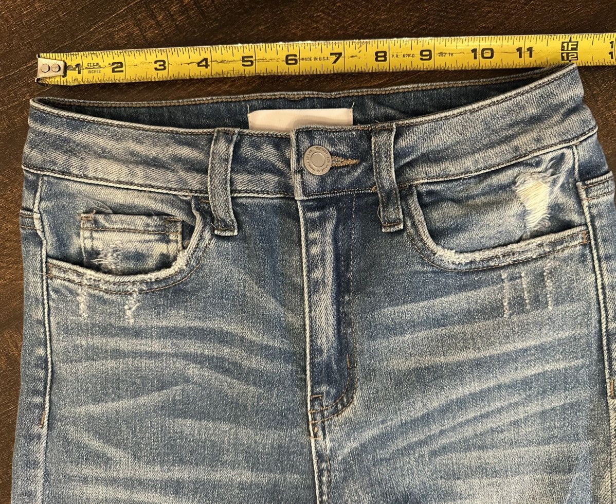Other Vervet High Rise Straight Distressed Jeans Women’s Size 24 Size 24" / US 00 / IT 34 - 2 Thumbnail