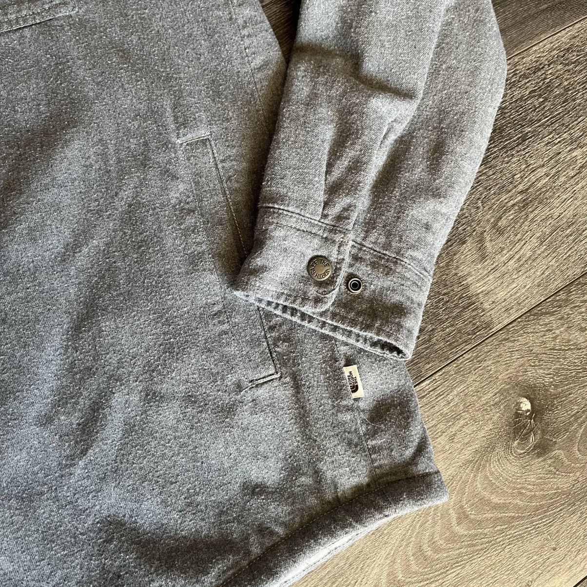 The North Face The North Face Campshire Shirt Fleece Lined Medium Grey Size US L / EU 52-54 / 3 - 3 Thumbnail