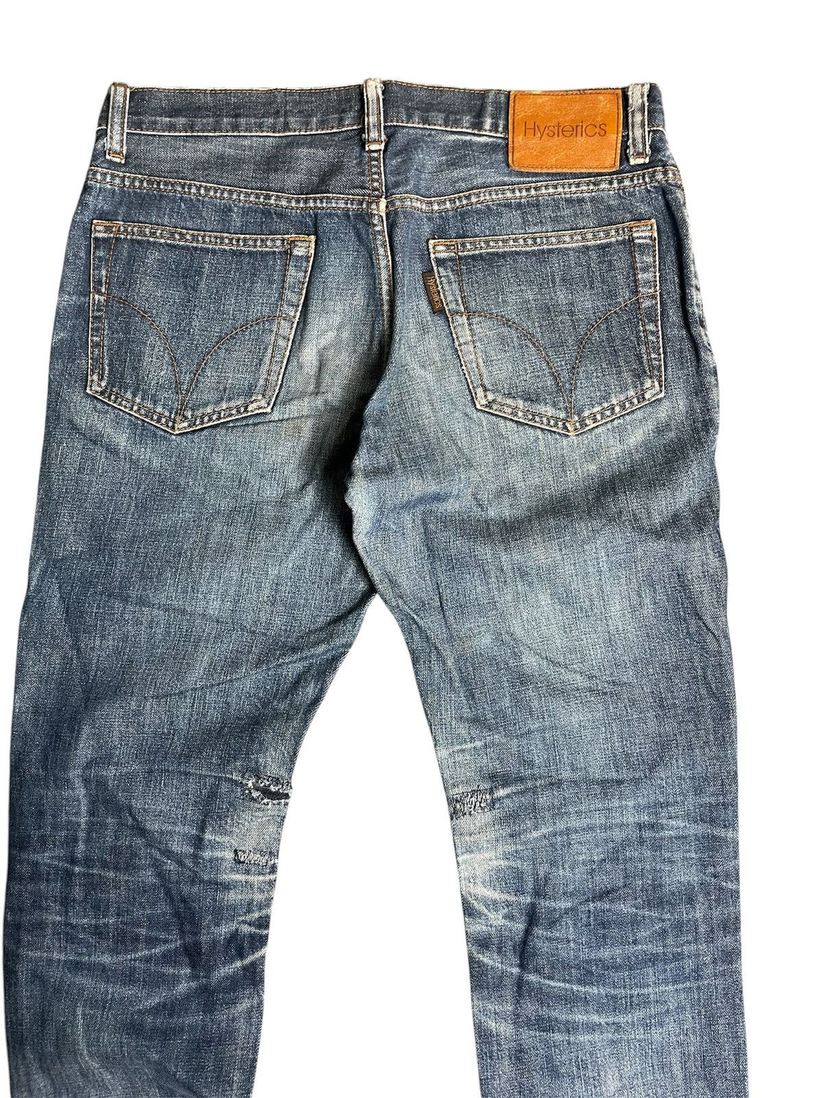Hysteric Glamour × Japanese Brand × Le Grande Bleu (L.G.B.) Hysteric Glamour faded washed jeans Size US 31 - 4 Thumbnail