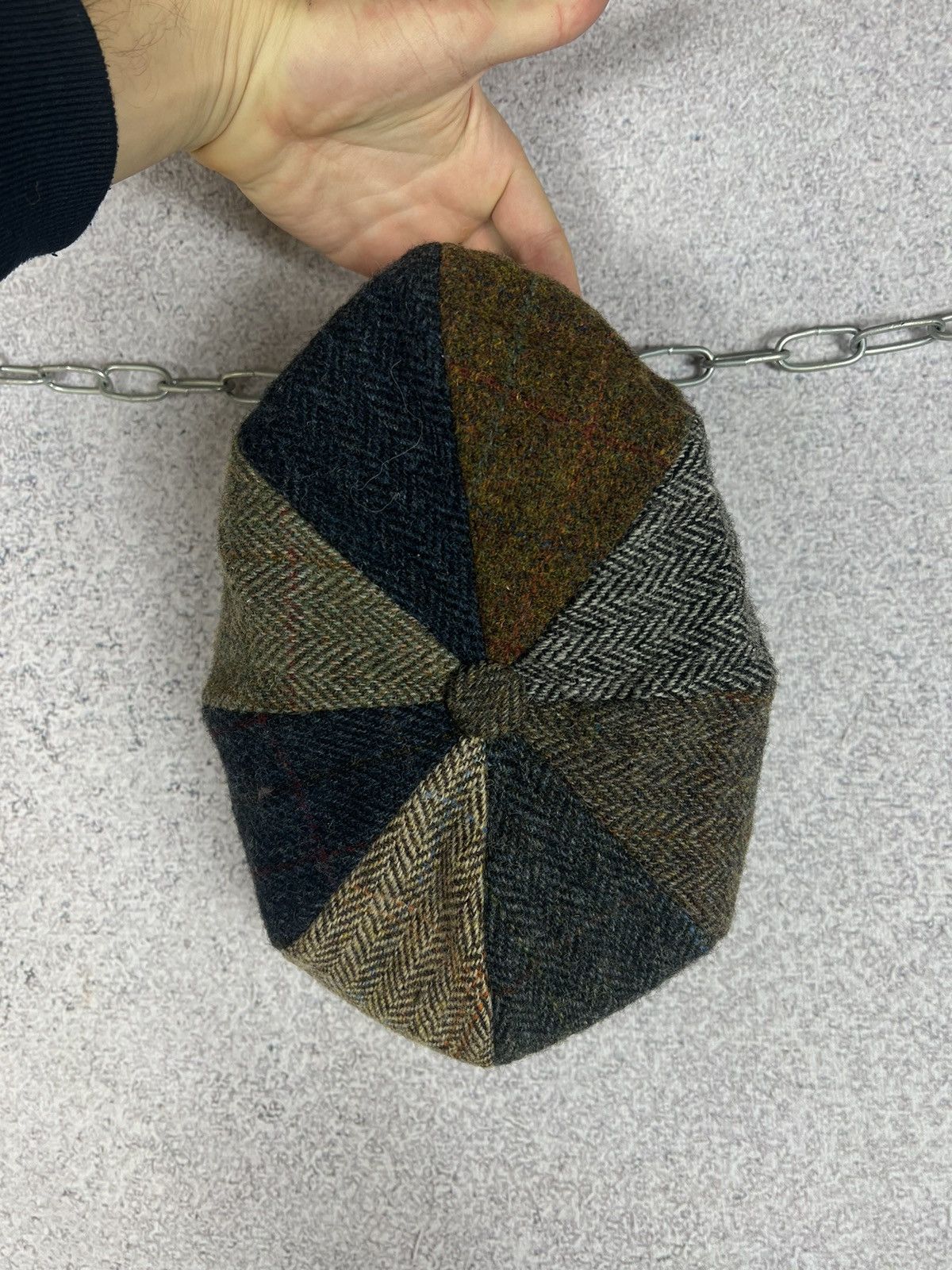 Harris Tweed Vintage Harris Tweed Flat Cap Hat Size ONE SIZE - 2 Thumbnail